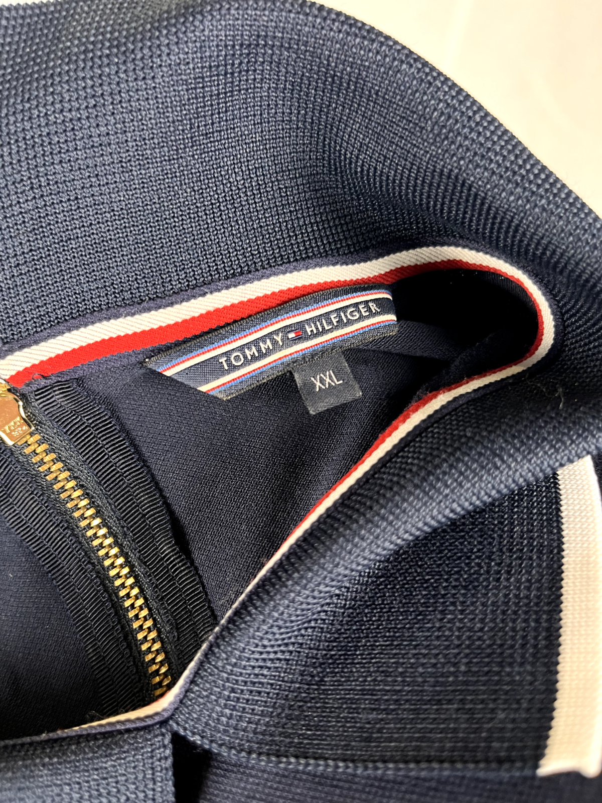 TOMMY HILFIGER POLO MAGLIA DONNA COTONE TG 2XL WOMAN SHIRT CASUAL VINTAGE COTTON