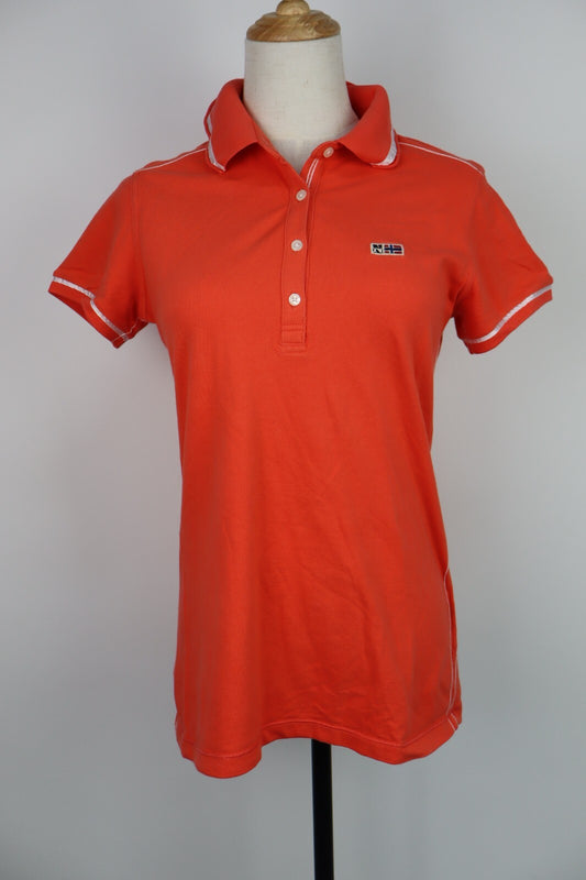 NAPAPIJRI POLO MAGLIA DONNA COTONE TG. L WOMAN SHIRT CASUAL VINTAGE COTTON