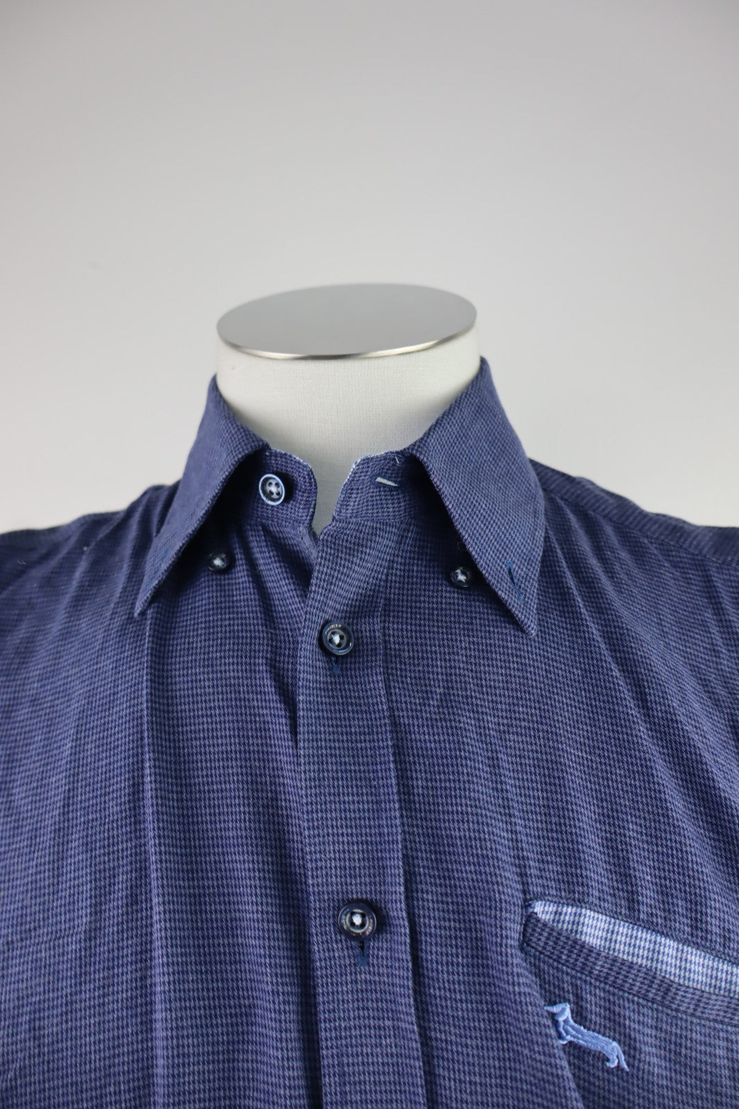 HARMONT & BLAINE CAMICIA UOMO TG. S MAN CASUAL VINTAGE SHIRT COTONE COTTON LOGO