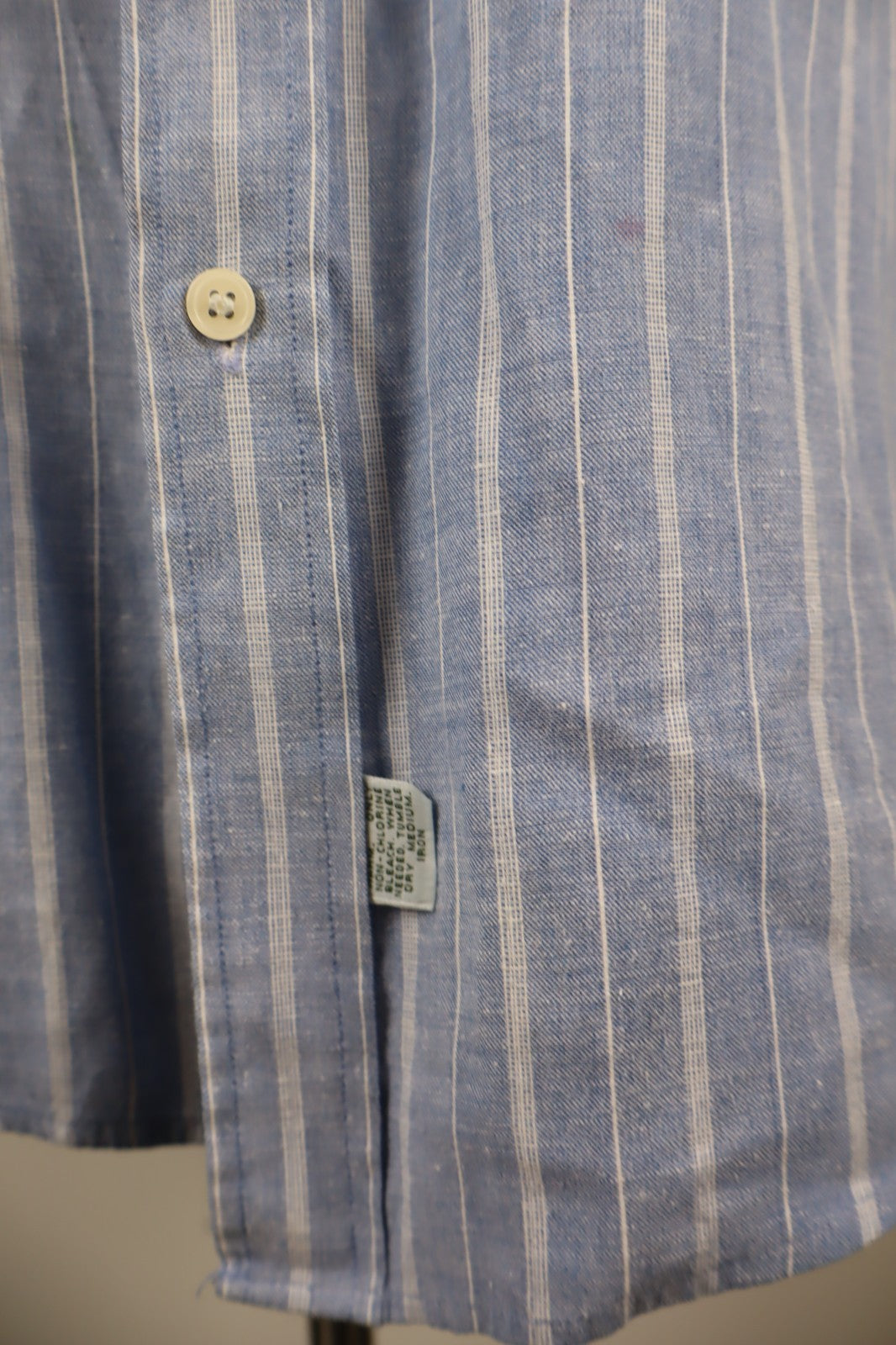 RALPH LAUREN CAMICIA UOMO COTONE TG L 20 MAN CASUAL VINTAGE COTTON SHIRT LOGO