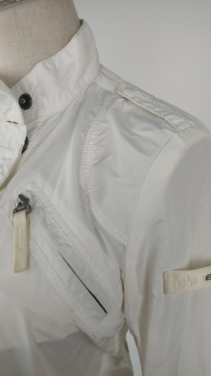 PEUTEREY GIUBBINO DONNA Tg. 40 WOMAN IMPERMEABILE CASUAL JACKET VINTAGE