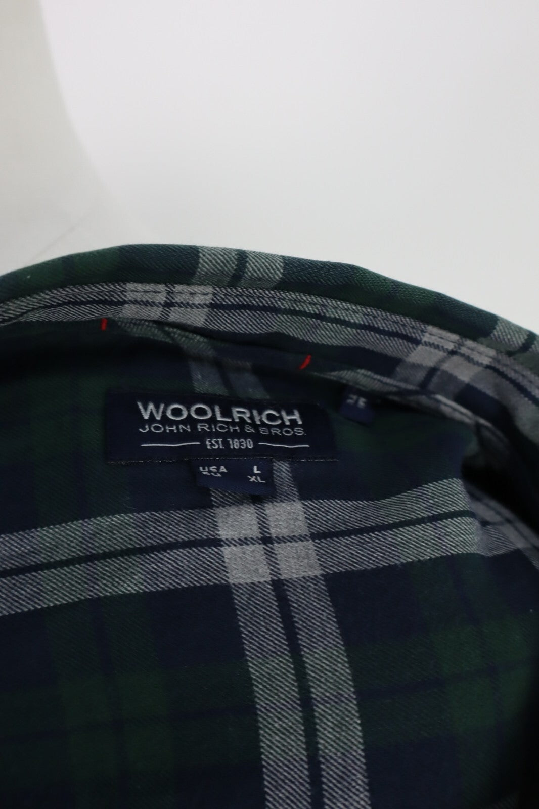 WOOLRICH CAMICIA UOMO TG XL MAN SHIRT CASUAL VINTAGE COTONE COTTON