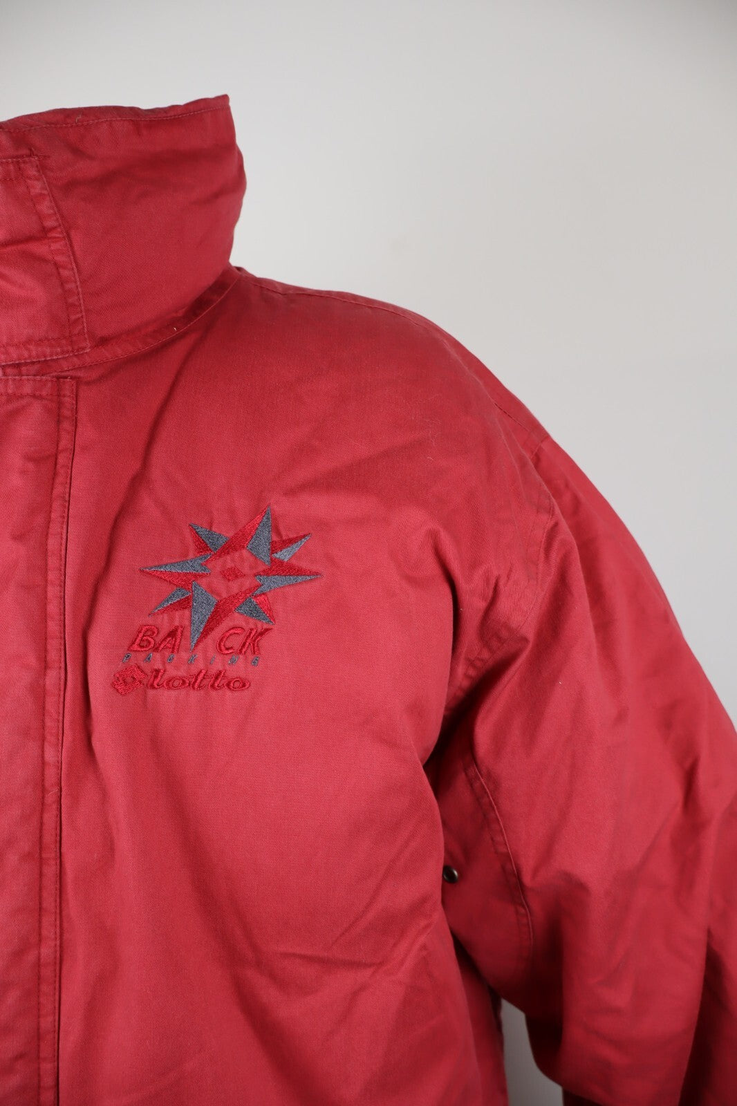 LOTTO '90S GIUBBINO IMBOTTITO UOMO Tg L MAN CASUAL VINTAGE JACKET COTONE