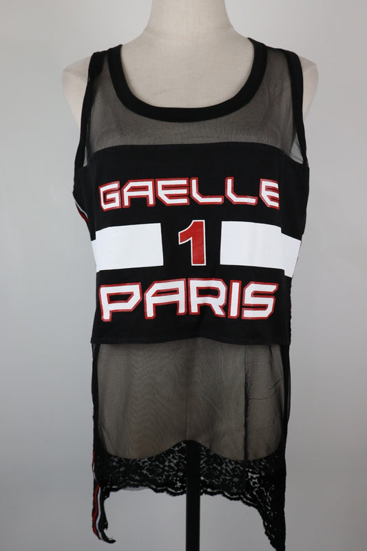 GAELLE 1 PARIS MAGLIA DONNA TG.  M WOMAN CASUAL VINTAGE TOP T-SHIRT
