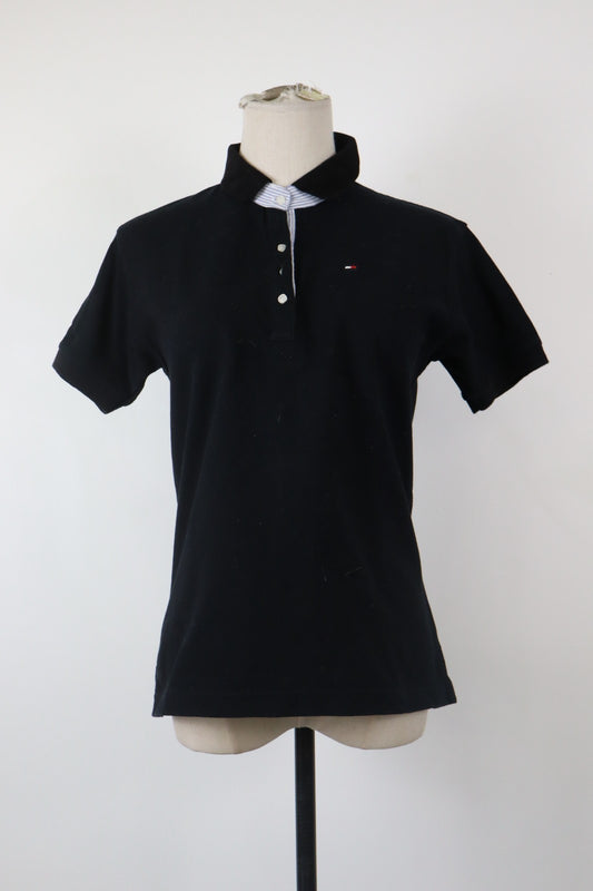 TOMMY HILFIGER POLO MAGLIA DONNA COTONE TG M WOMAN SHIRT CASUAL VINTAGE