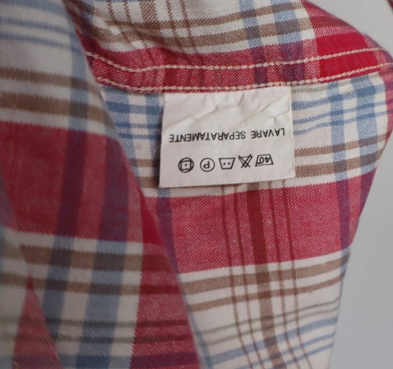 FILA CAMICIA UOMO COTONE TG. L MAN CASUAL VINTAGE SHIRT COTTON