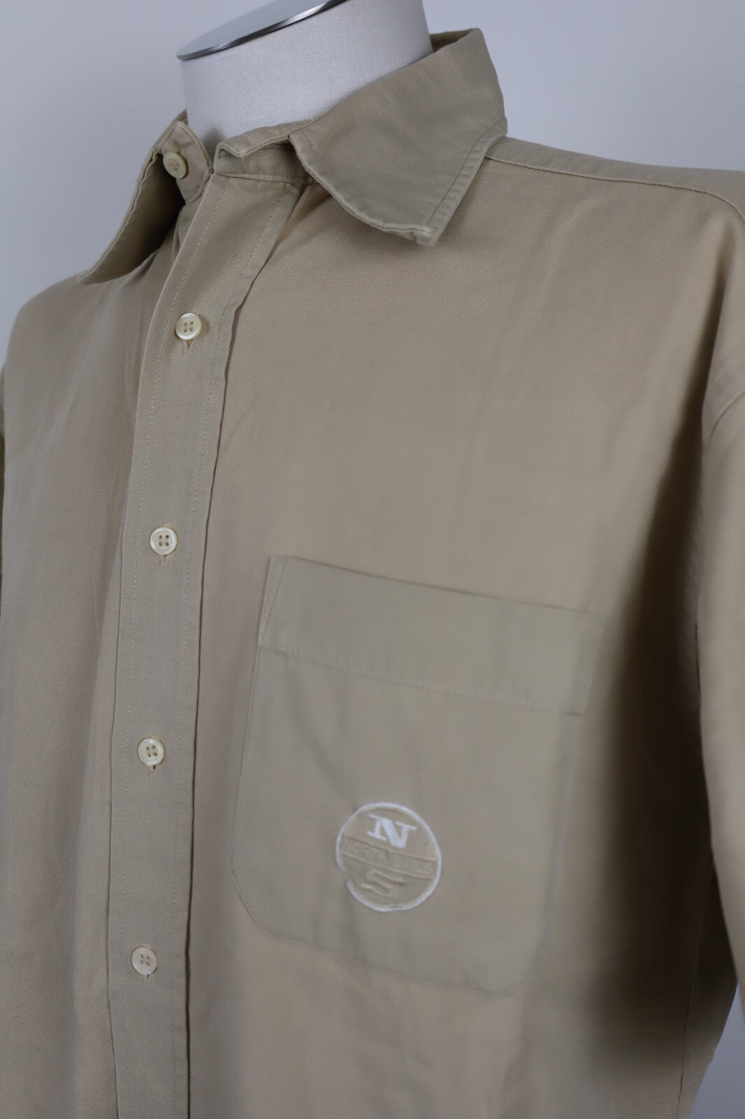 NORTH SAILS CAMICIA UOMO COTONE TG. M MAN CASUAL VINTAGE SHIRT COTTON