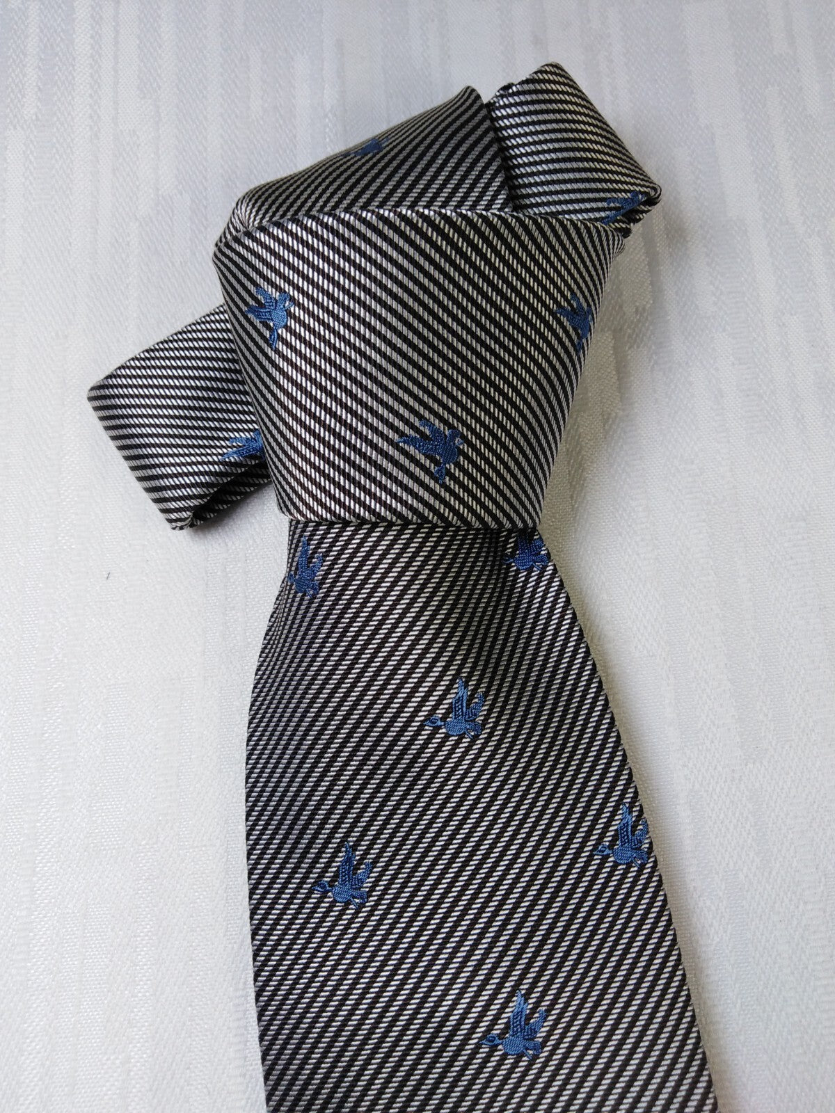 BROOKSFIELD 100% SILK TIE SETA CRAVATTA NECKTIE MADE IN ITALIA CLASSIC