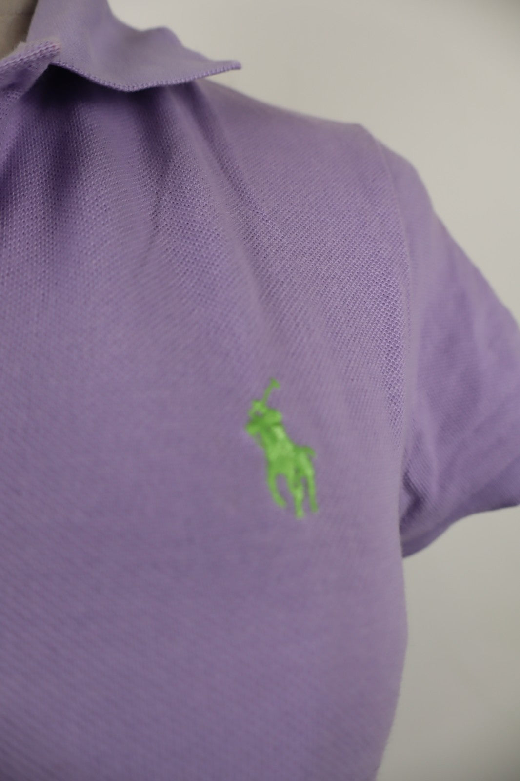 RALPH LAUREN SNINNY POLO DONNA MAGLIA COTONE TG. S WOMAN SHIRT CASUAL VINTAGE