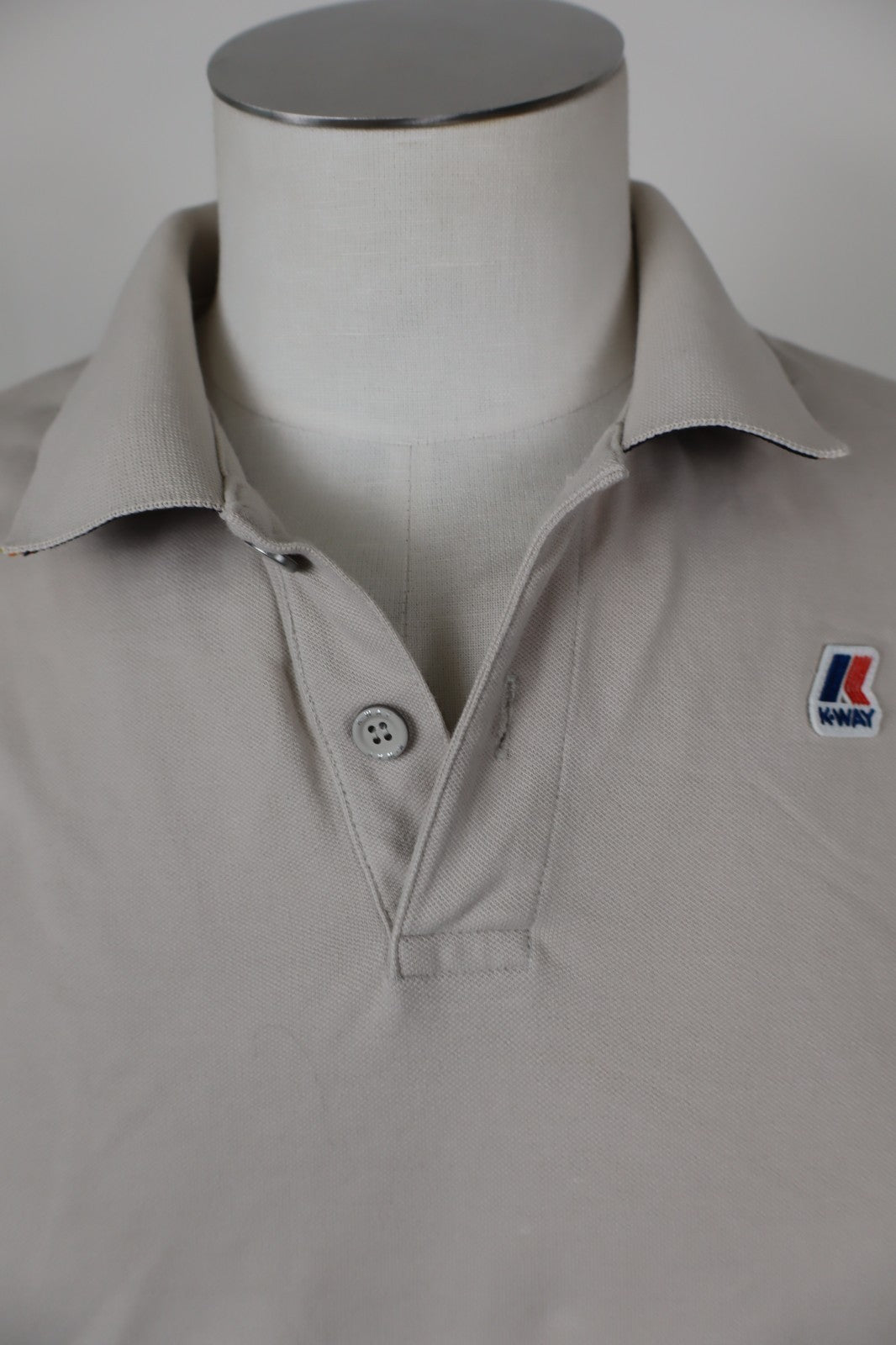 K-WAY MAGLIA POLO UOMO TG. L MAN SHIRT CASUAL VINTAGE CLASSICO VERSATILE