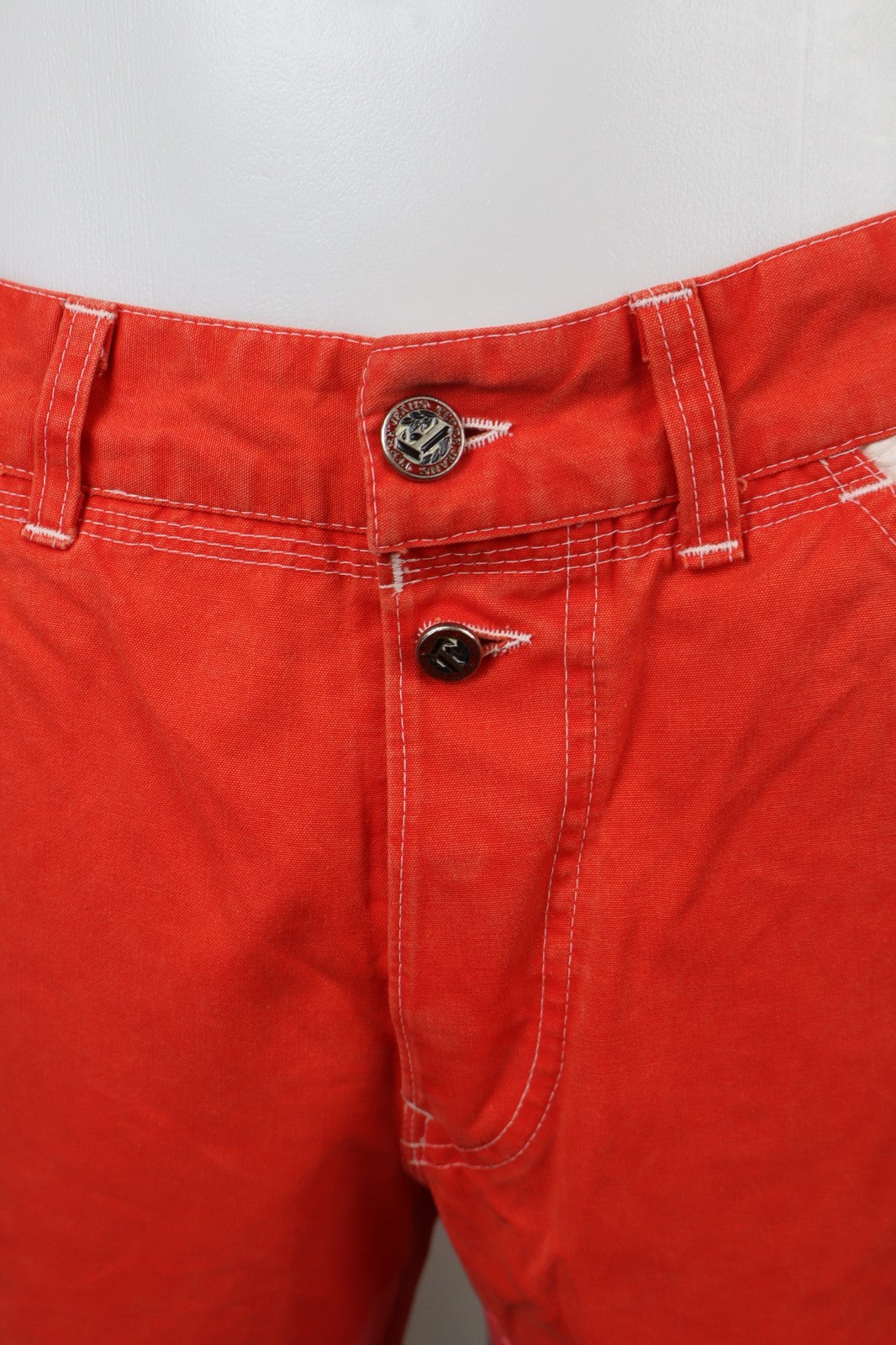 FERRE JEANS BERMUDA PANTALONE SHORTS UOMO TG 17 MAN VINTAGE CASUAL PANTS COTONE
