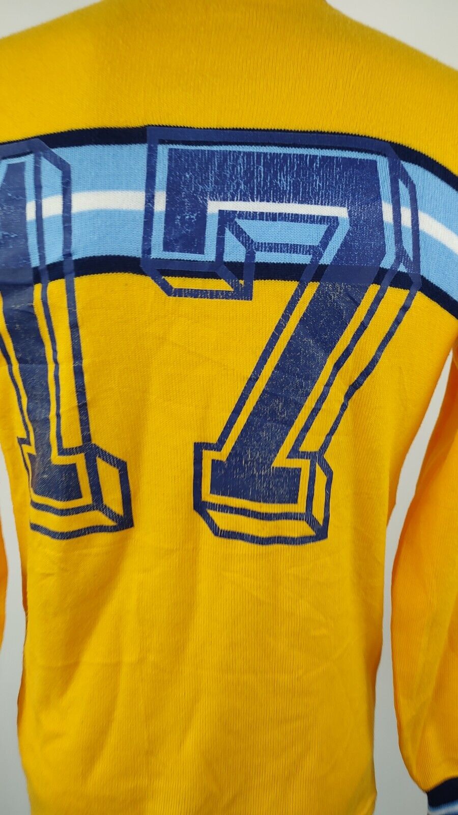 EMME N. 17 MAGLIA CALCIO UOMO Tg M SOCCER JERSEY VINTAGE SPORT LANA