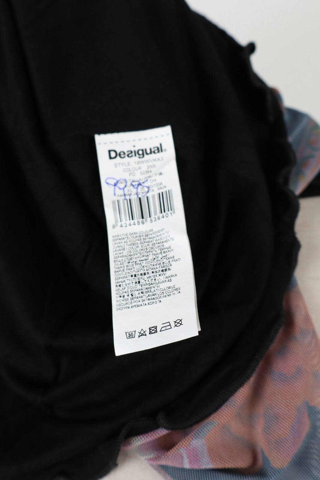 DESIGUAL VESTITO DONNA TG. XL WOMAN CASUAL VINTAGE DRESS ABITO A STRATI