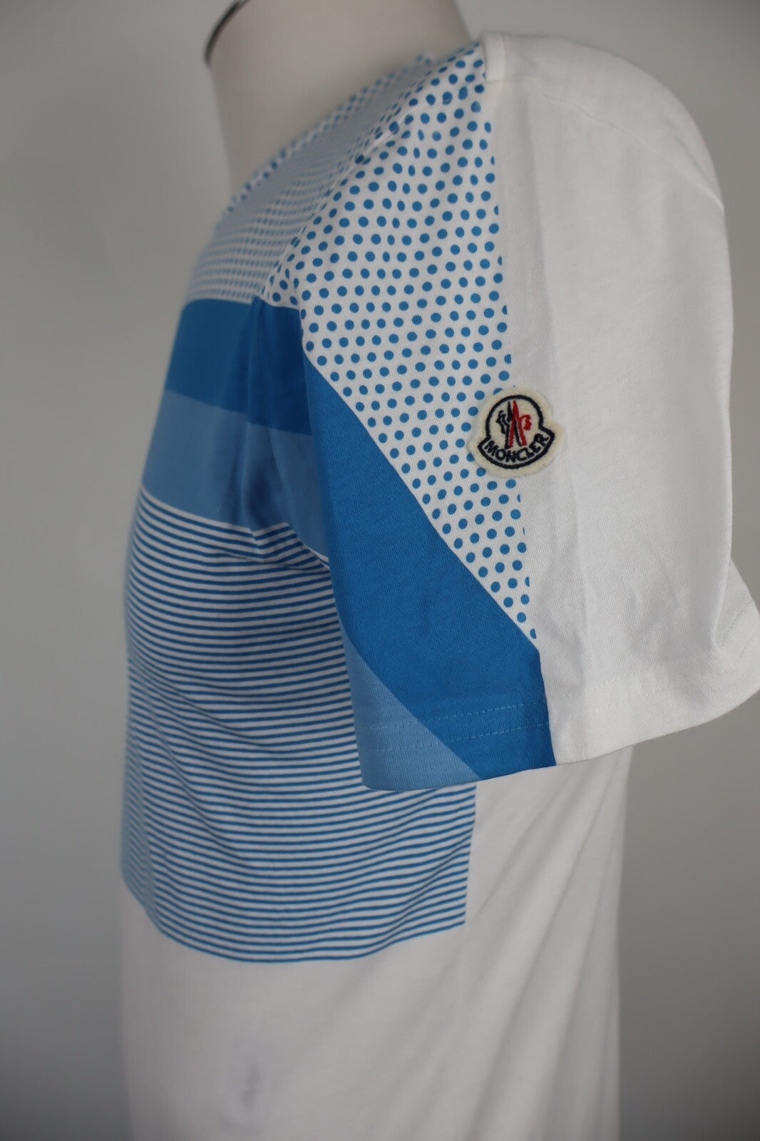 MONCLER MAGLIA UOMO COTONE TG S MAN COTTON T-SHIRT CASUAL VINTAGE