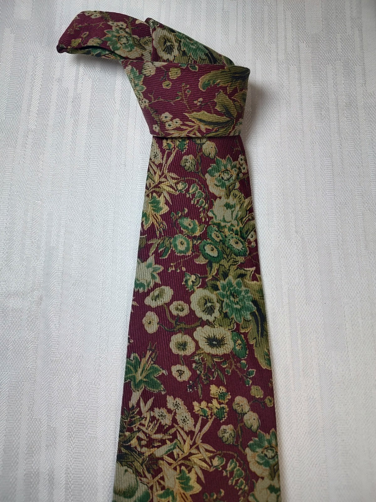TRUSSARDI 100% SILK TIE SETA CRAVATTA NECKTIE MADE IN ITALY CLASSIC