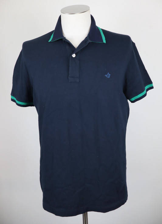 BROOKSFIELD POLO MAGLIA UOMO COTONE TG L MAN COTTON T-SHIRT CASUAL VINTAGE ITALY