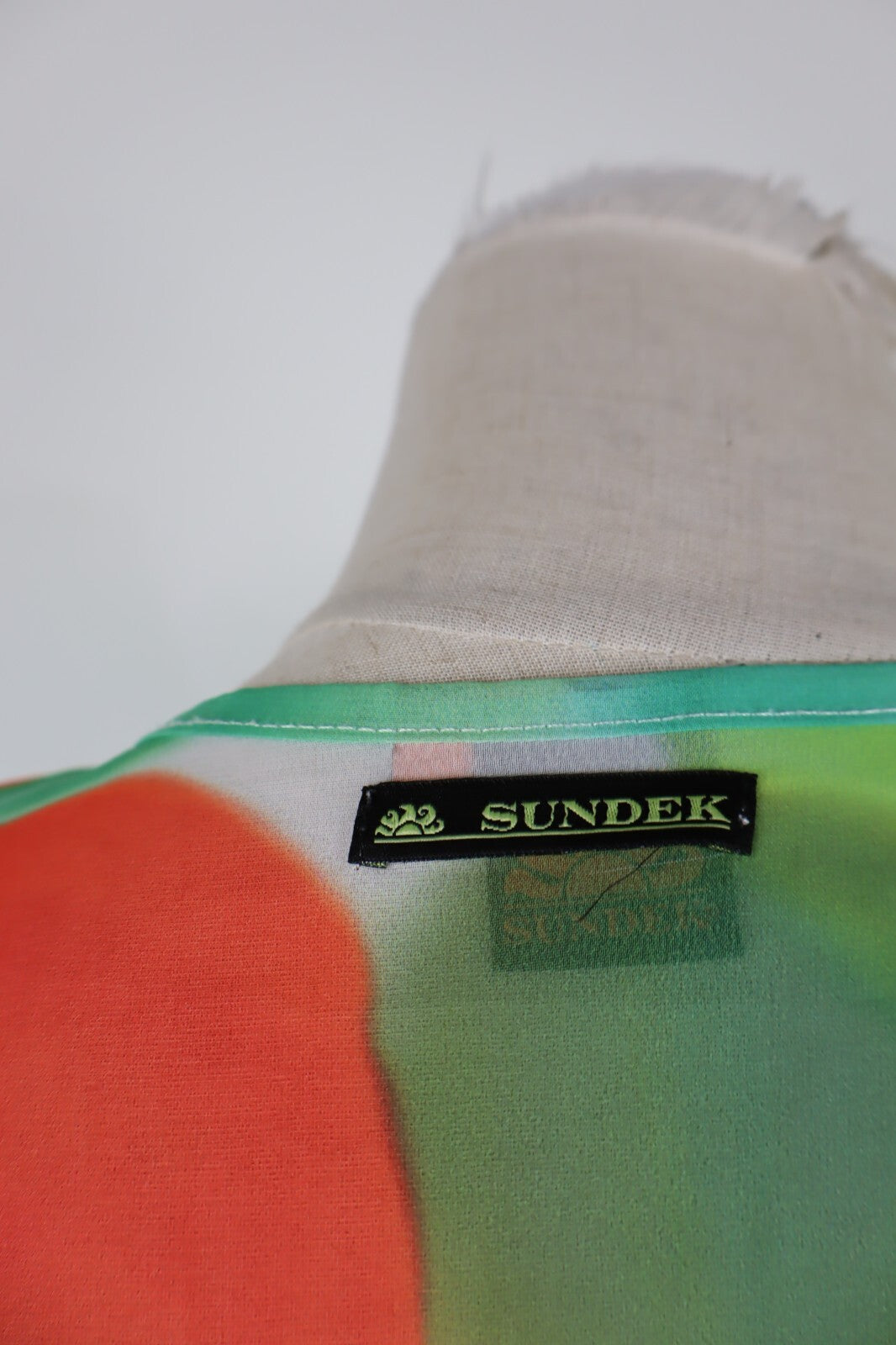 SUNDEK MAGLIA DONNA TG. 6  WOMAN CASUAL VINTAGE T-SHIRT FLOREALE