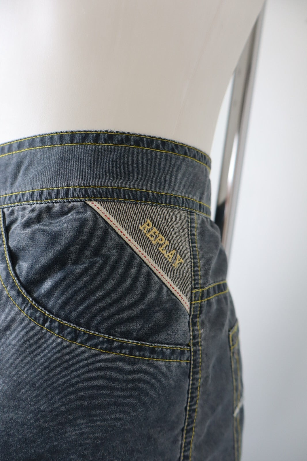 REPLAY COSTUME PANTALONCINO MARE UOMO TG M MEN SWIMSUIT VINTAGE CASUAL