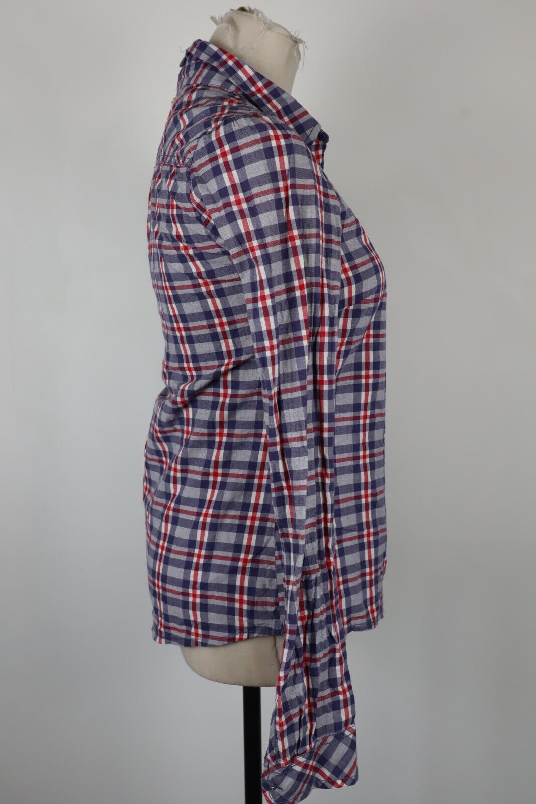 TOMMY HILFIGER CAMICIA DONNA TG. XS WOMAN SHIRT CASUAL VINTAGE COTONE COTTON