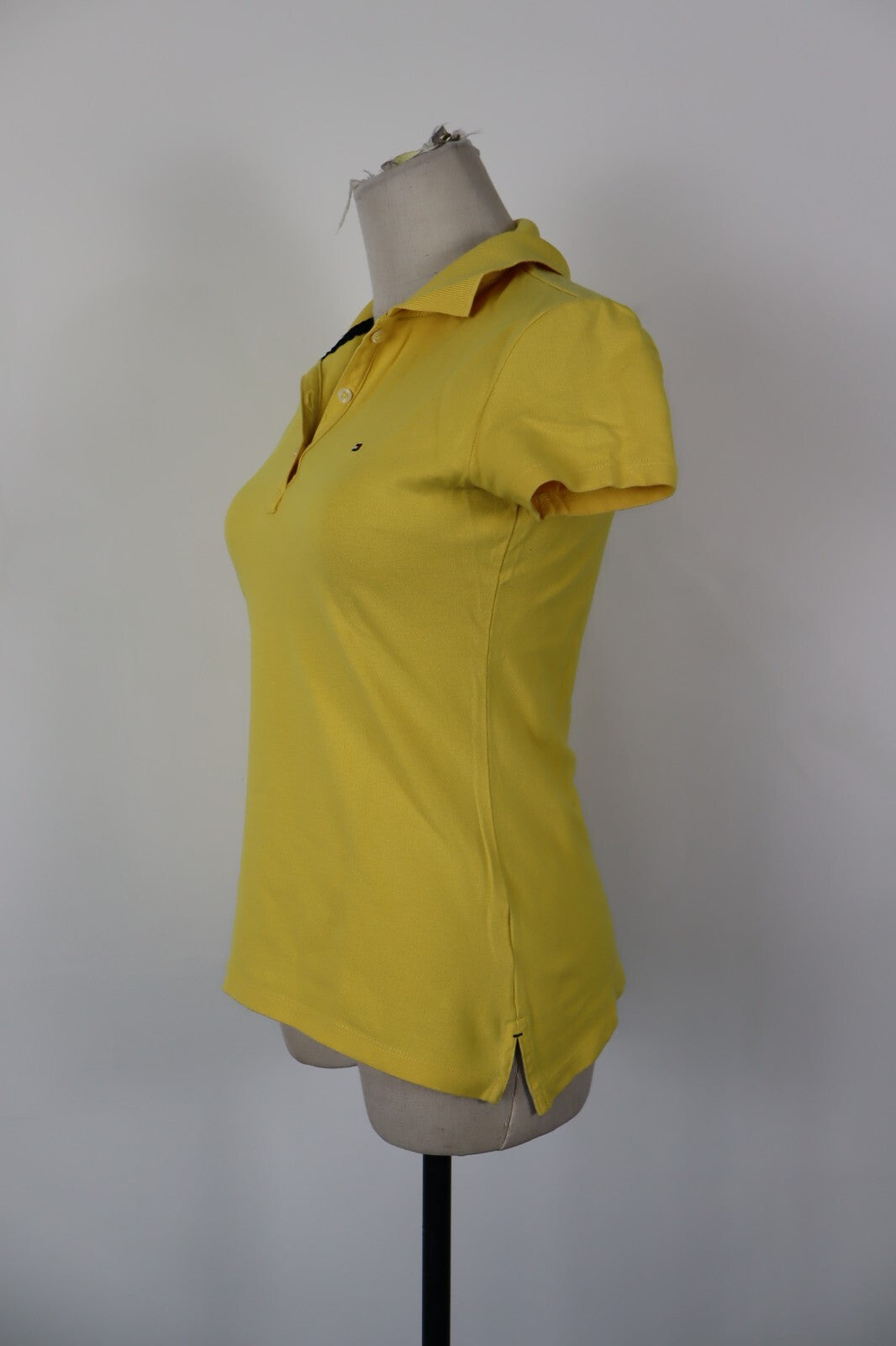 TOMMY HILFIGER MAGLIA POLO DONNA TG S SLIM FIT WOMAN CASUAL VINTAGE TOP T-SHIRT