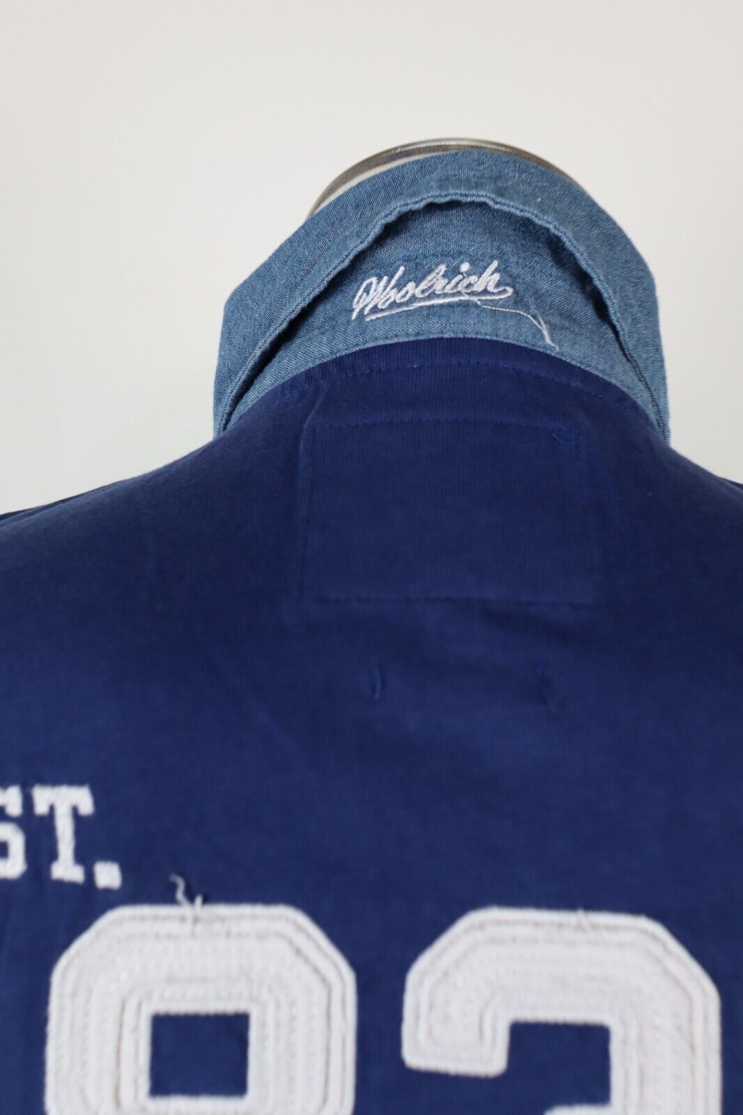 WOOLRICH MAGLIA POLO UOMO TG S MAN T-SHIRT CASUAL VINTAGE COTONE