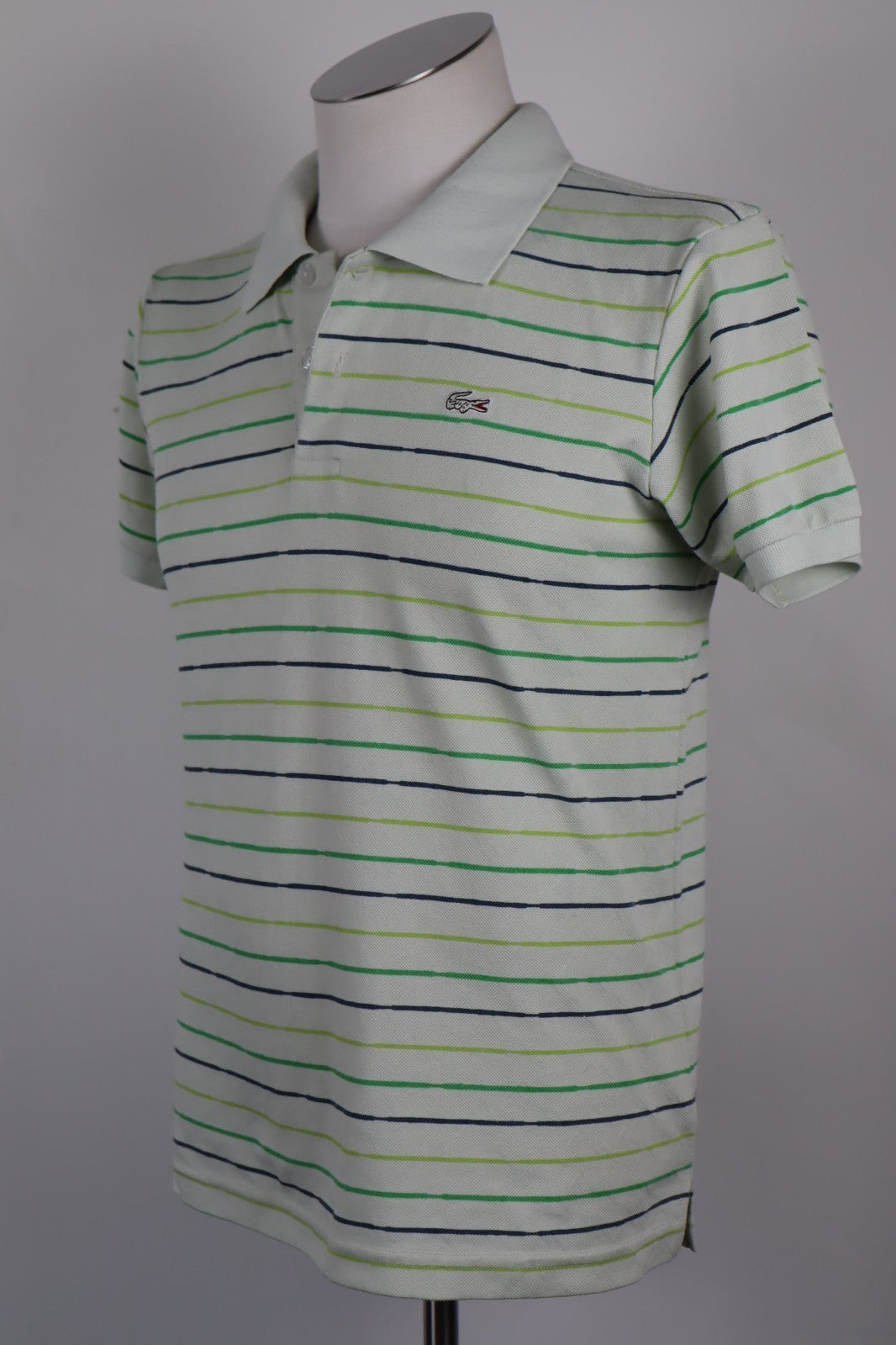 LACOSTE POLO MAGLIA UOMO COTONE TG. 3 MAN COTTON T-SHIRT CASUAL VINTAGE LOGO