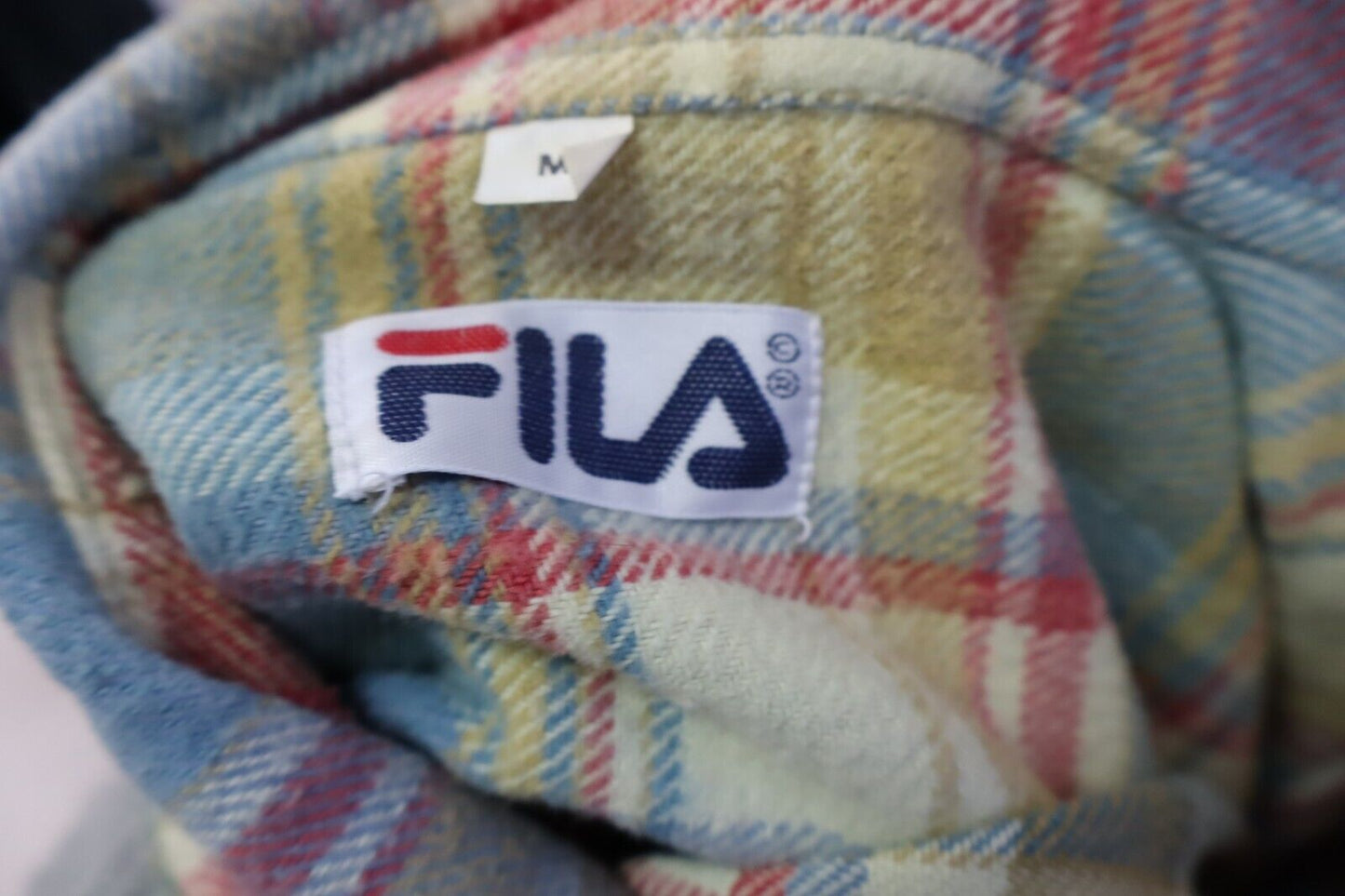 FILA CAMICIA UOMO TG M MAN SHIRT CASUAL VINTAGE COTONE COTTON