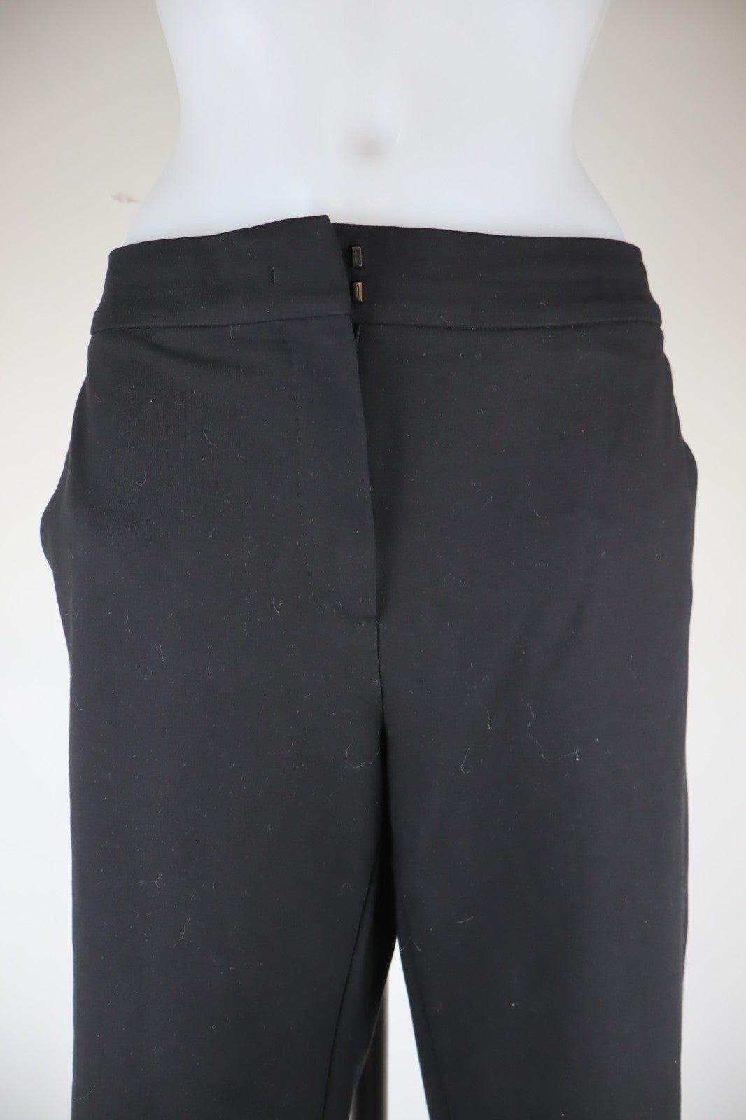 MAX MARA PANTALONI DONNA TG 48 WOMAN PANTS CASUAL VINTAGE VISCOSA  ELASTANO
