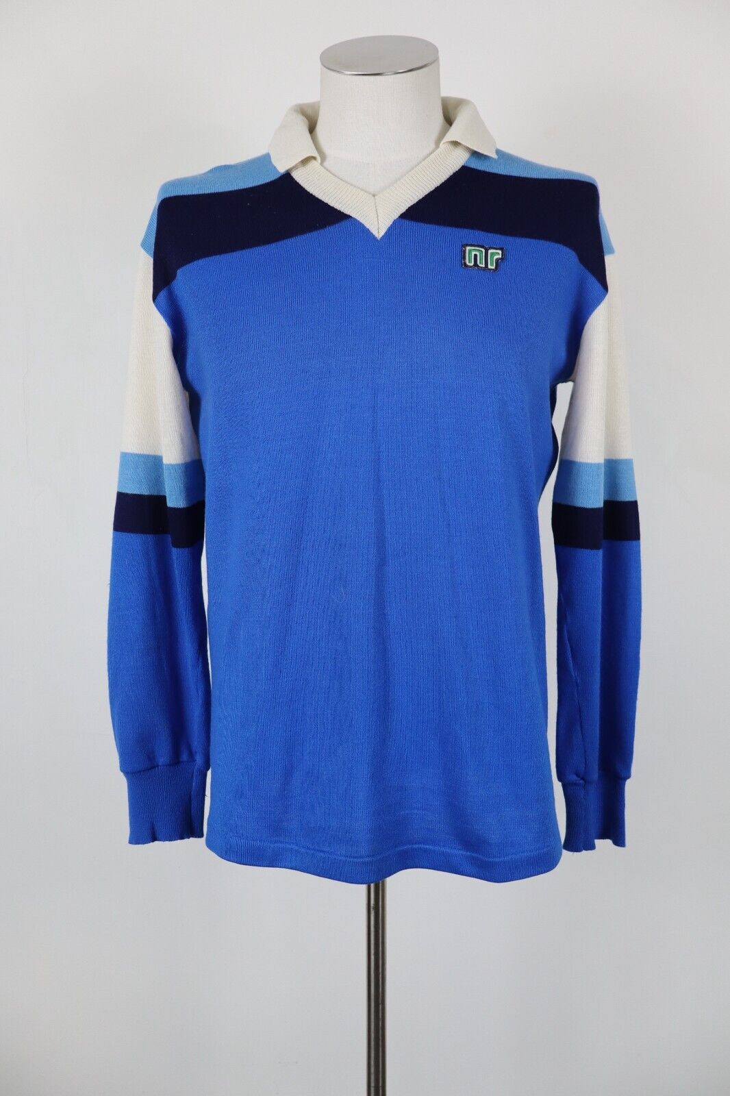 ENNERRE NR MAGLIONE CALCIO ACRILICO VINTAGE UOMO Tg. XL MAN SWEATER SPORT