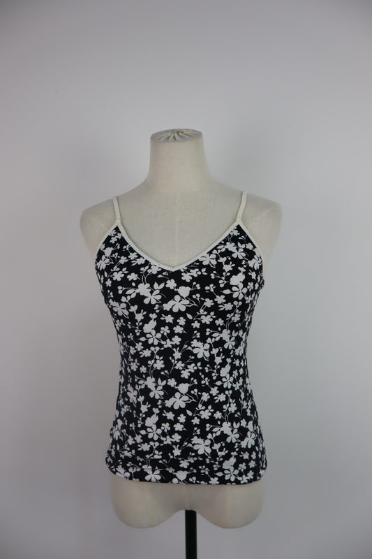 VIA DELLE PERLE CANOTTA MAGLIA TOP DONNA TG III WOMAN CASUAL VINTAGE T-SHIRT