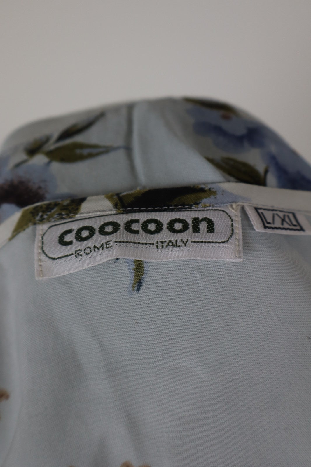 COCOON VESTITO DONNA TG. L/XL WOMAN CASUAL VINTAGE DRESS ABITO COTONE