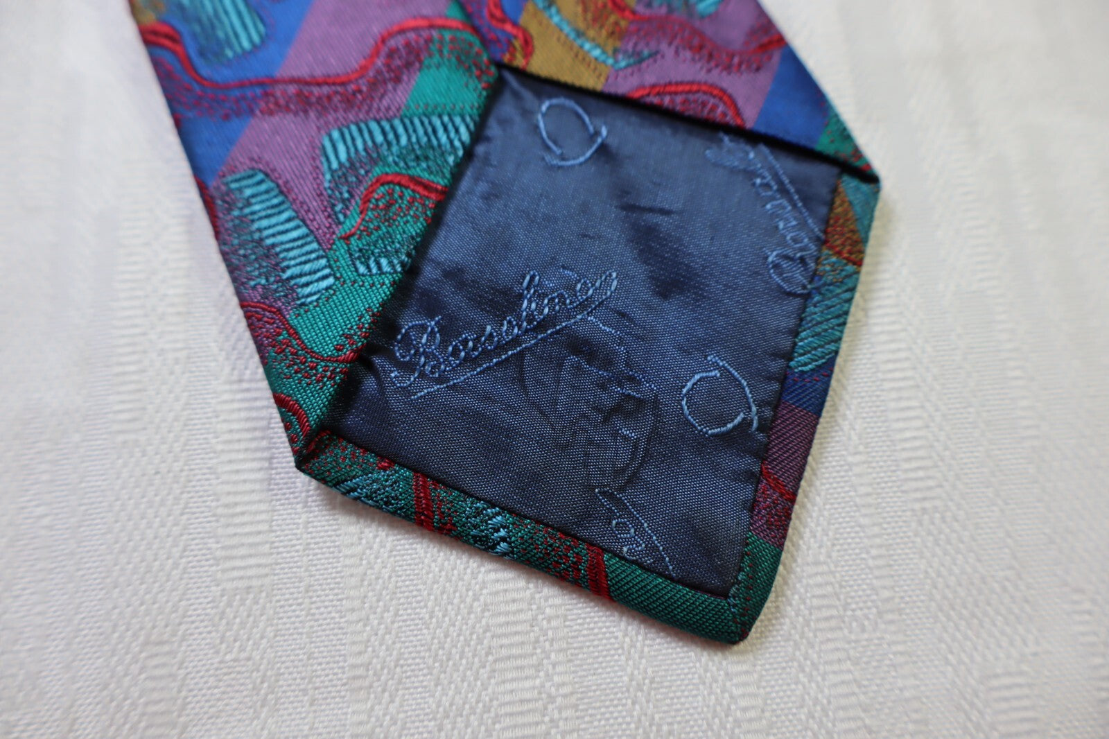 BORSALINO 100% SILK TIE SETA CRAVATTA NECKTIE MADE IN ITALY CLASSIC