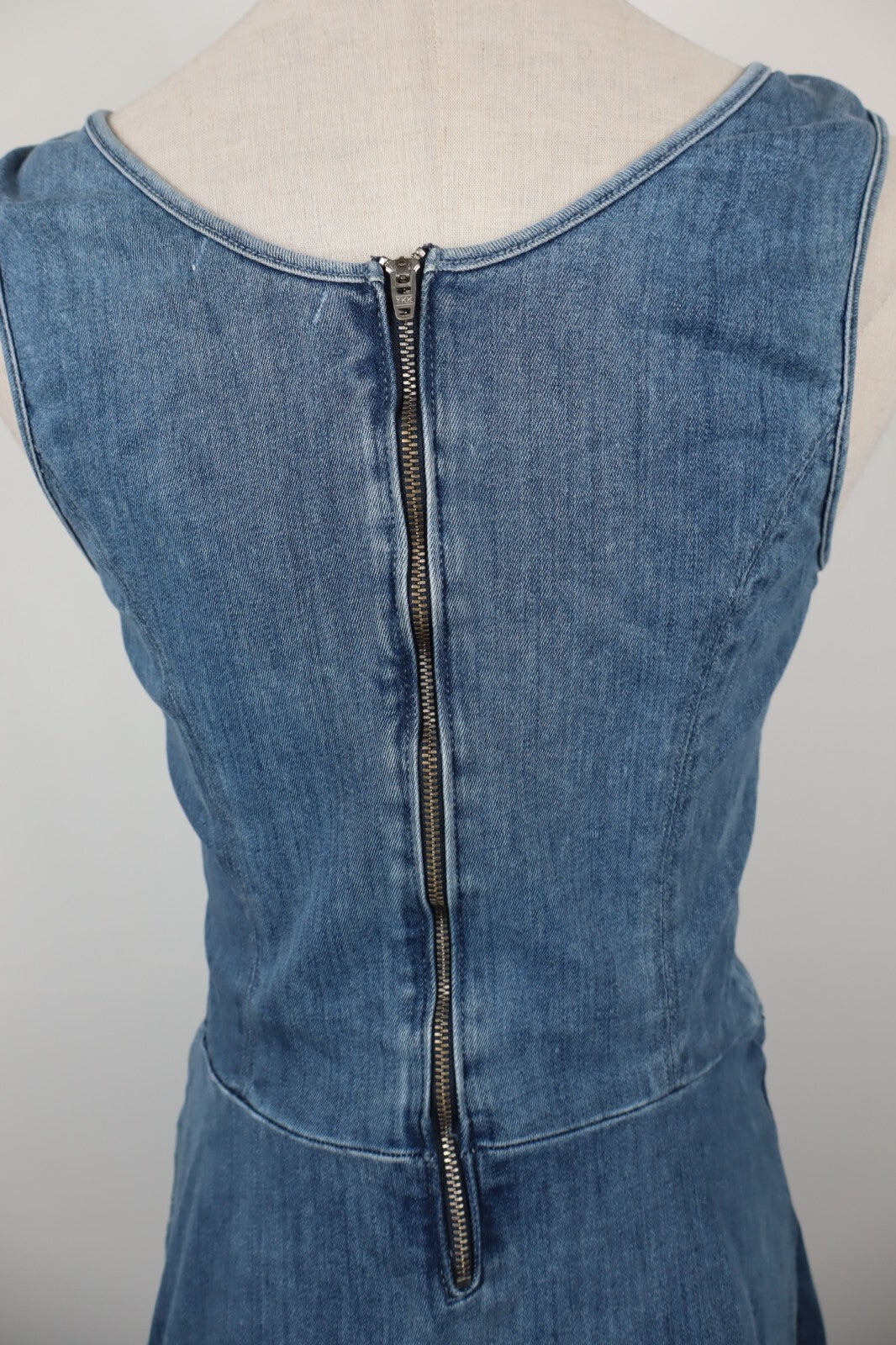 CALVIN KLEIN JEANS VESTITO ABITO DENIM DONNA TG. M WOMAN CASUAL VINTAGE DRESS