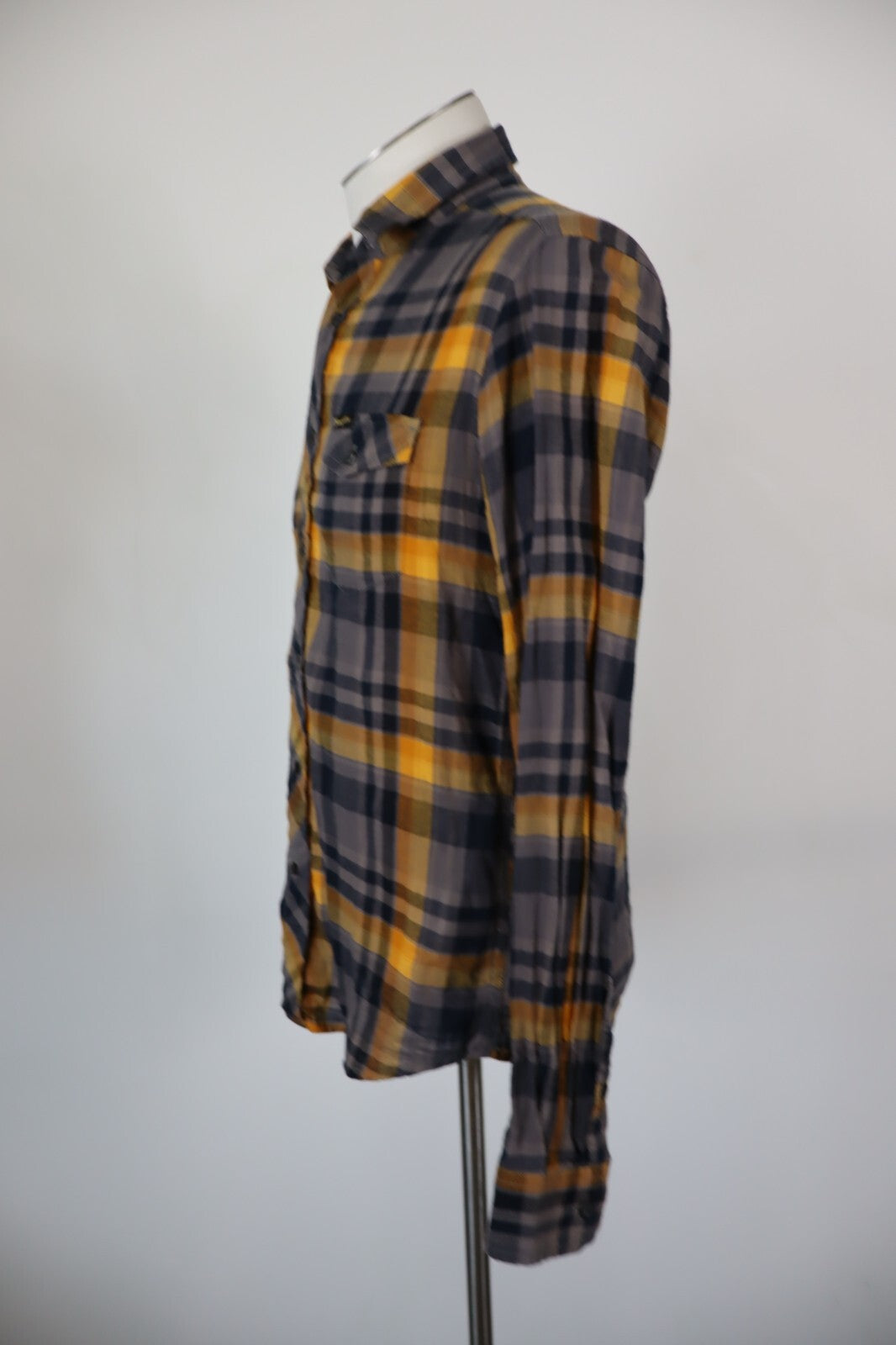 WRANGLER CAMICIA UOMO COTONE TG S MAN CASUAL VINTAGE SHIRT COTONE FLANELLA