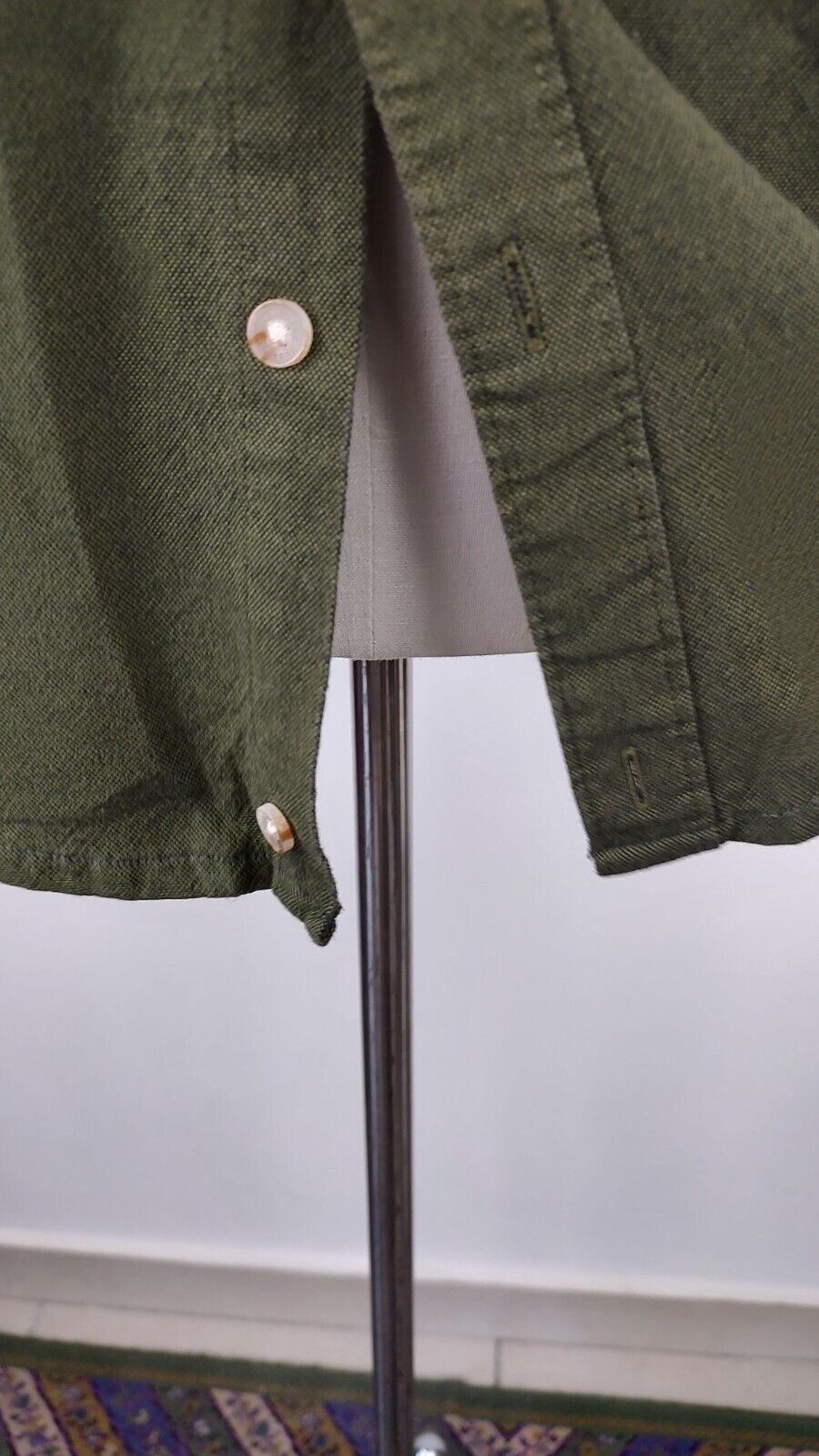 TOMMY HILFIGER JEANS CAMICIA UOMO TG. M MAN CASUAL VINTAGE SHIRT MADE ITALY