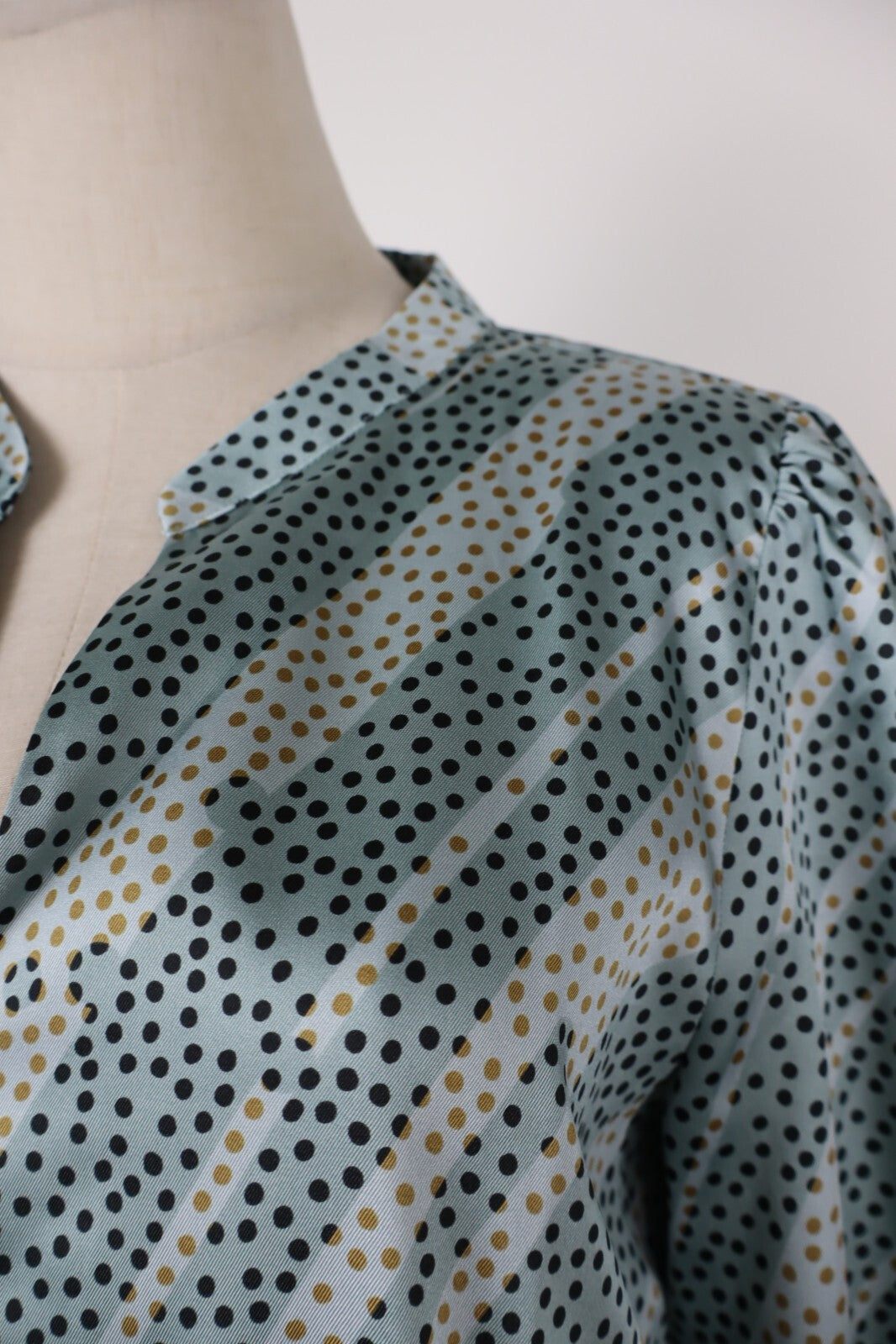 EMME MARELLA CAMICIA BLUSA DONNA TG. 44 WOMAN SHIRT CASUAL VINTAGE POIS