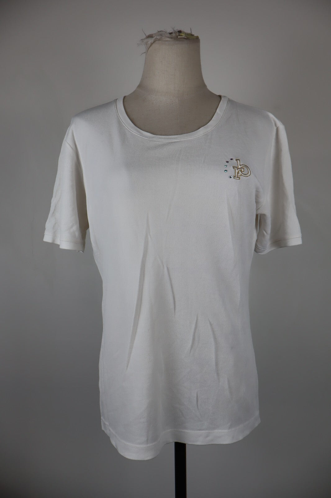 ROCCOBAROCCO MAGLIA DONNA TG. L WOMAN CASUAL VINTAGE T-SHIRT ITALY