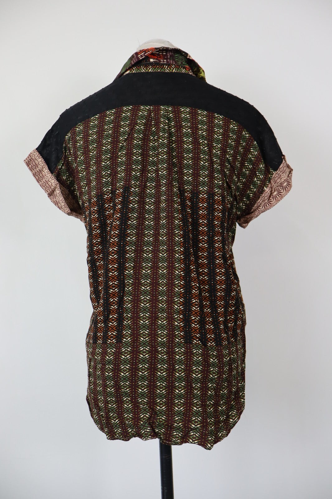 DESIGUAL CAMICIA DONNA TG. S WOMAN SHIRT CASUAL VINTAGE