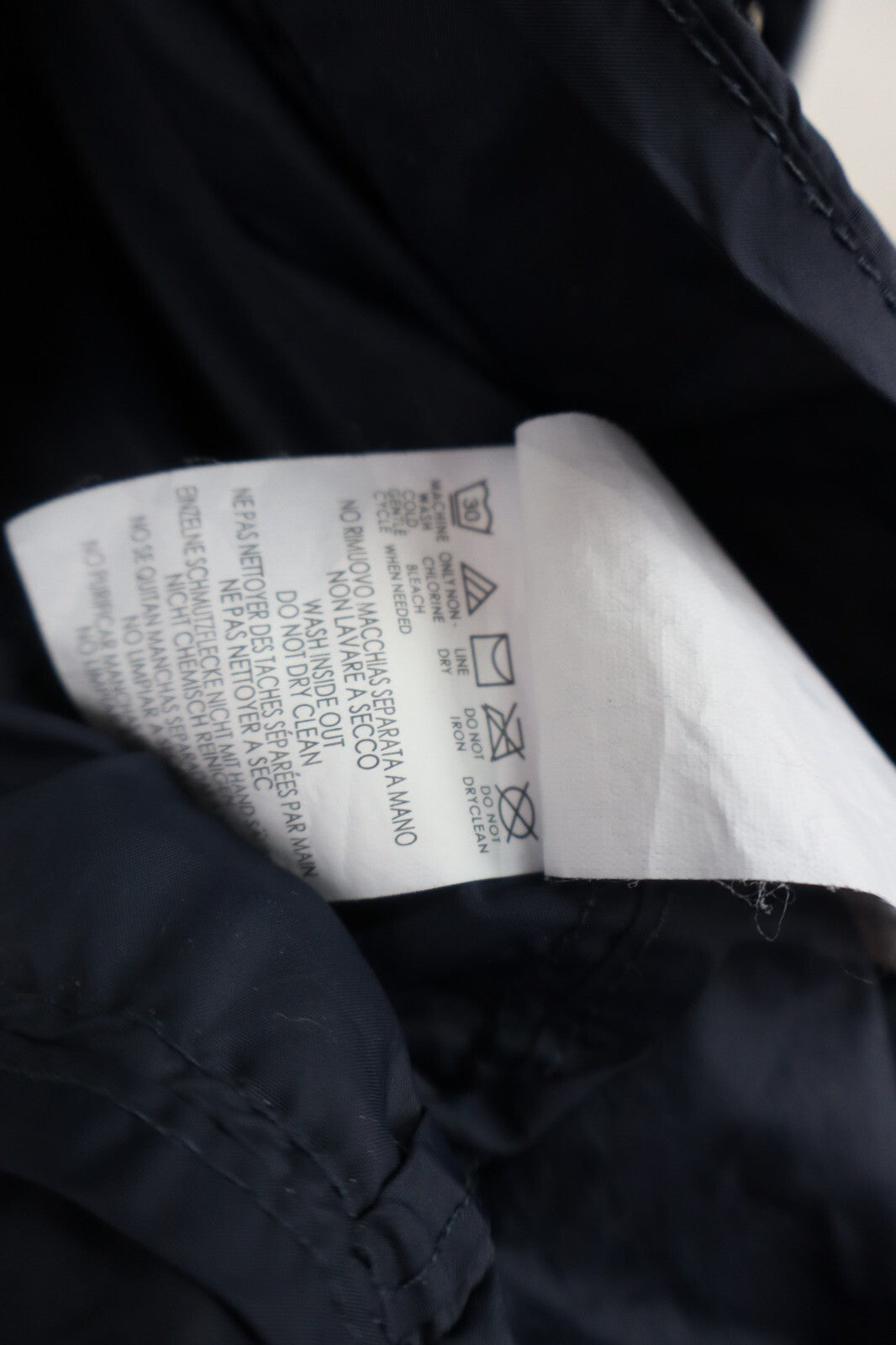 CALVIN KLEIN JEANS GIUBBINO IMPERMEABILE UOMO Tg 16 ANNI CASUAL VINTAGE JACKET