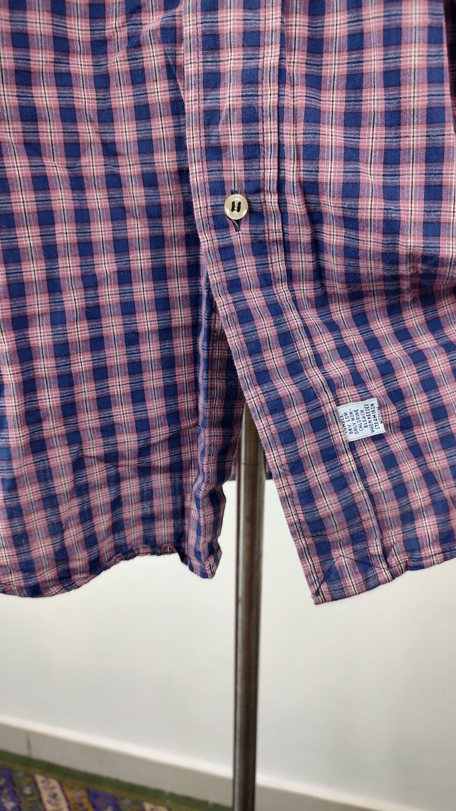RALPH LAUREN CAMICIA UOMO COTONE TG. 15  MAN CASUAL VINTAGE SHIRT