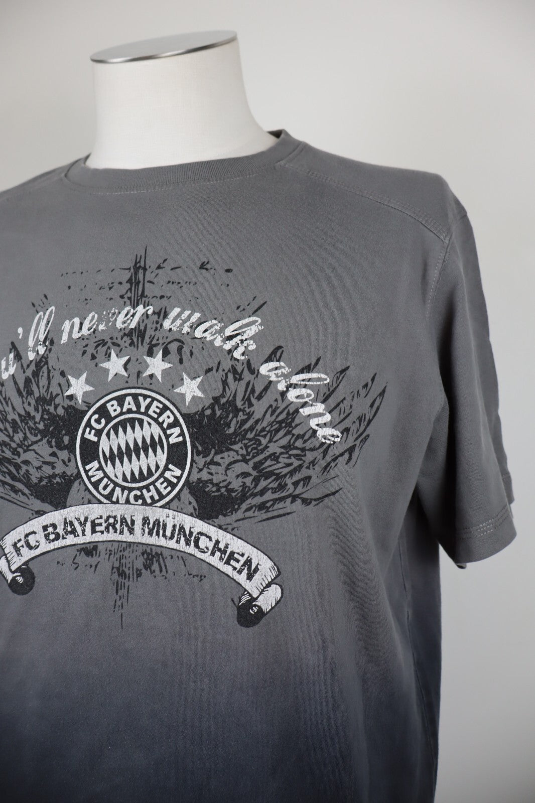 FC BAYERN MUNCHEN MAGLIA UOMO CALCIO TG S SPORT SOCCER T-SHIRT MAN VINTAGE