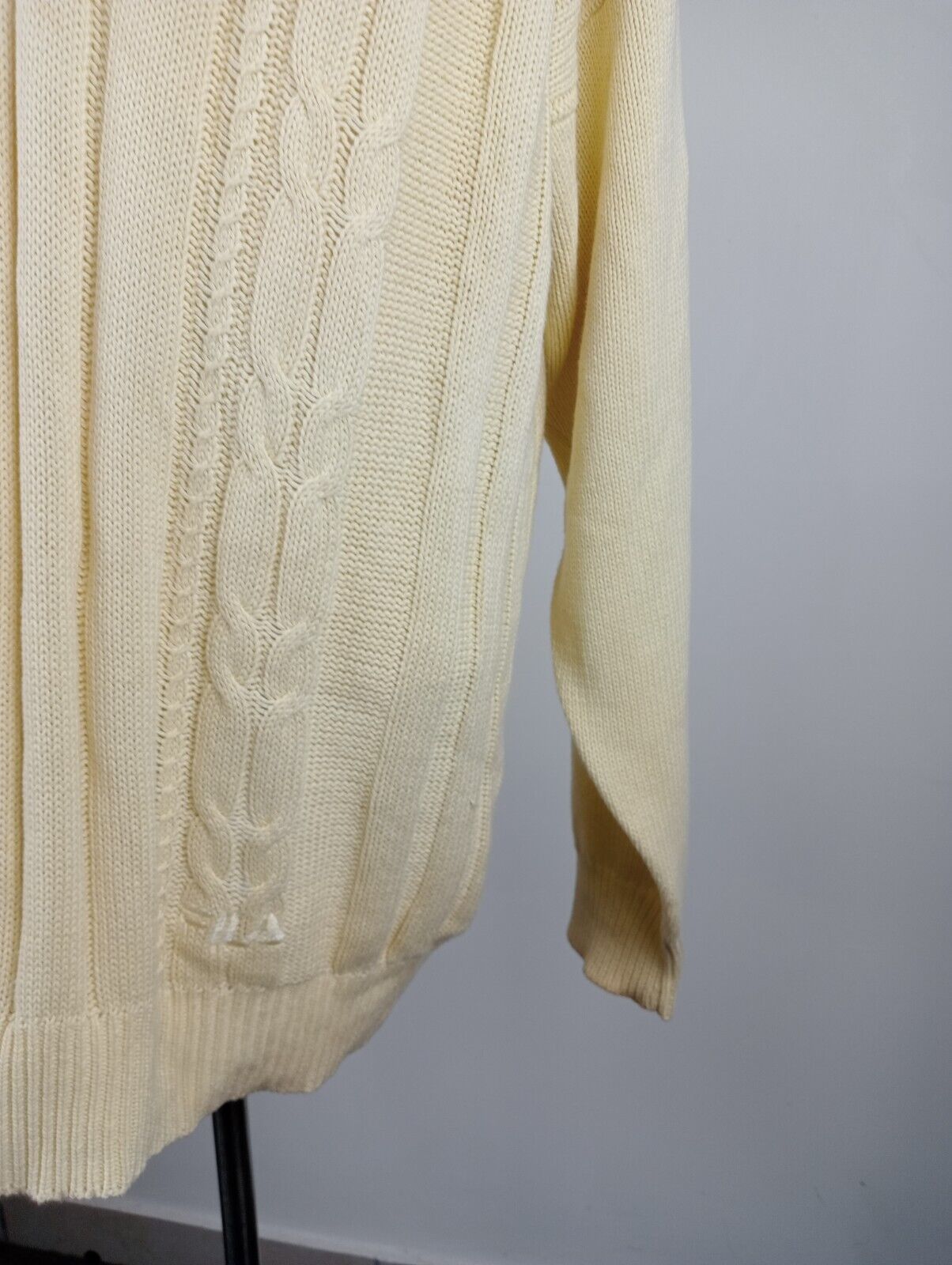 FILA MAGLIONE COTONE COTTON VINTAGE UOMO Tg. 52 MAN SWEATER CASUAL