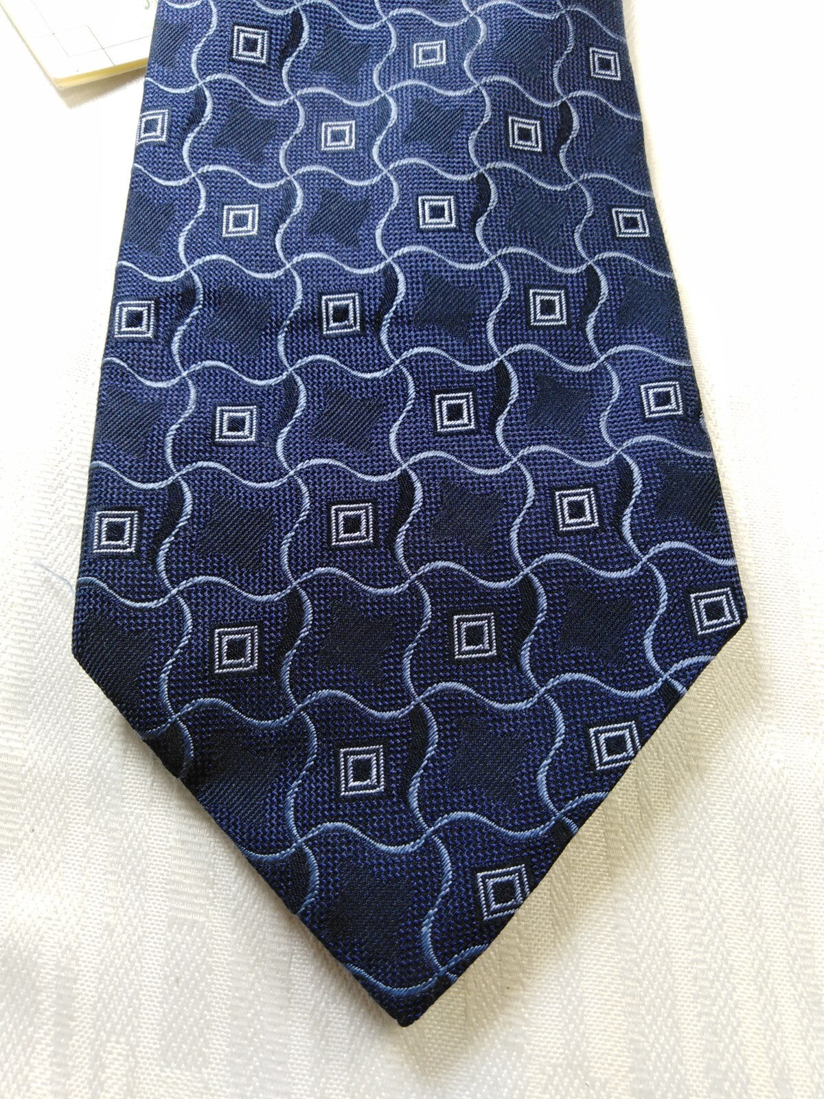 INTERNO 8 100% SILK TIE SETA CRAVATTA NECKTIE MADE IN ITALY VINTAGE CLASSIC TAG