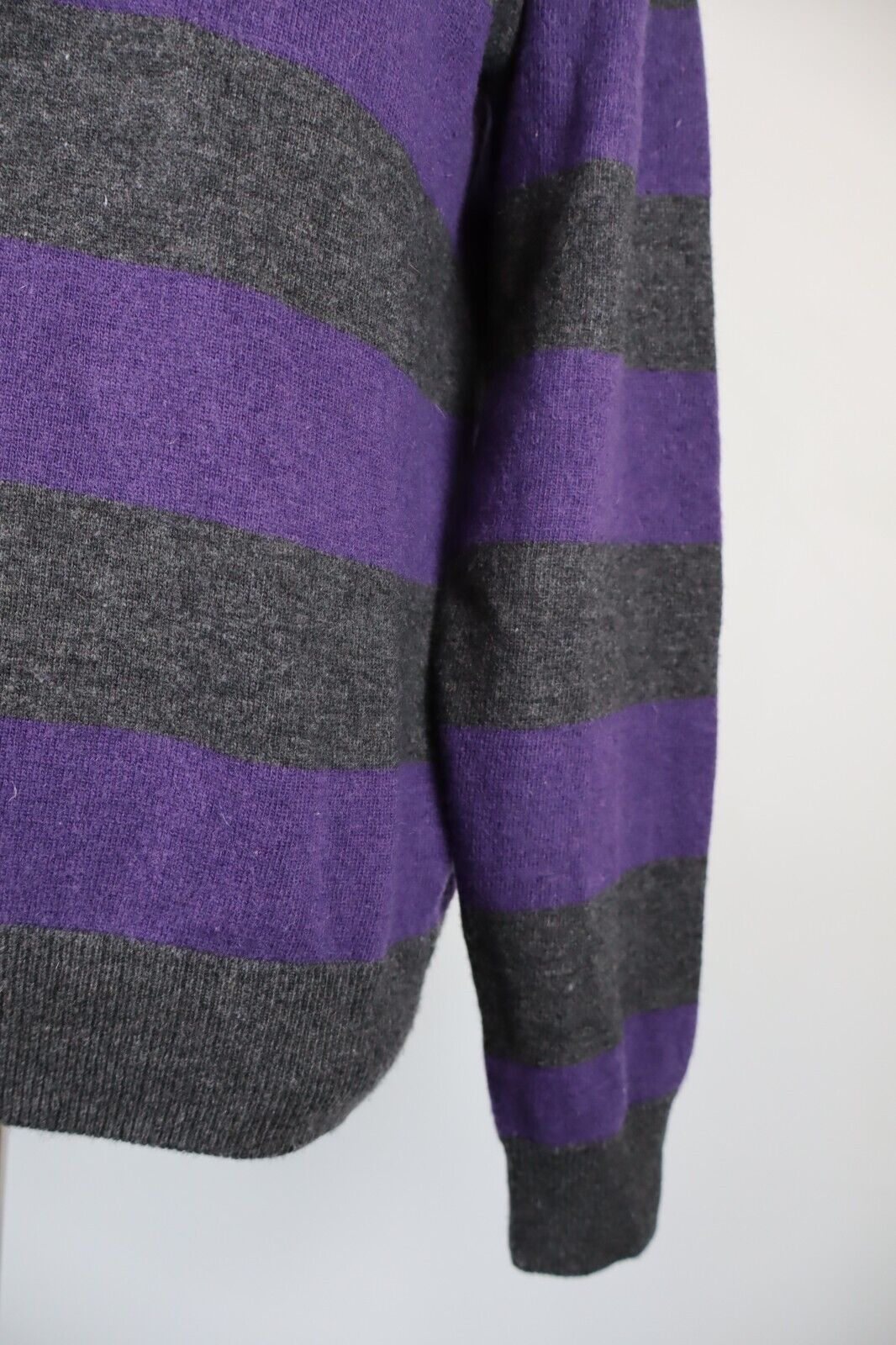 CONTE OF FLORENCE MAGLIONE UOMO Tg. L MAN SWEATER CASUAL VINTAGE LANA WOOL