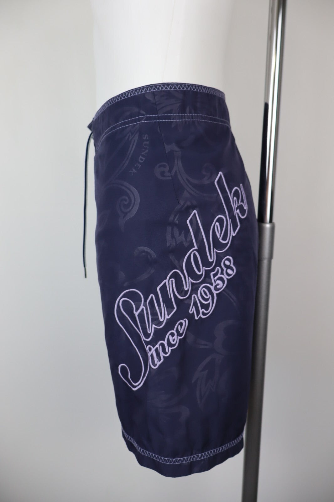 SUNDEK COSTUME PANTALONCINO MARE UOMO TG 32 MEN SWIMSUIT VINTAGE CASUAL