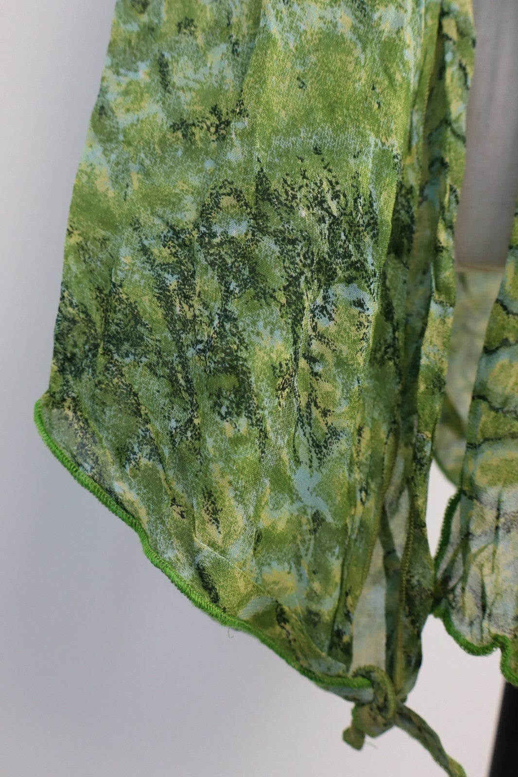 DOLMA FAIRSTILC SLIPTOP DONNA XL WOMAN T-SHIRT FUNKY ANIMAL CHIFFON Y2K 2000'S