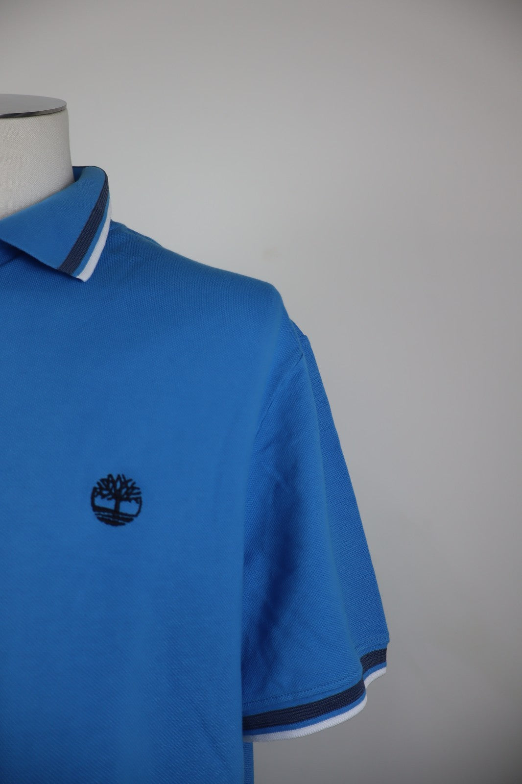 TIMBERLAND POLO MAGLIA COTONE UOMO TG 3XL MAN T-SHIRT CASUAL VINTAGE COTTON LOGO