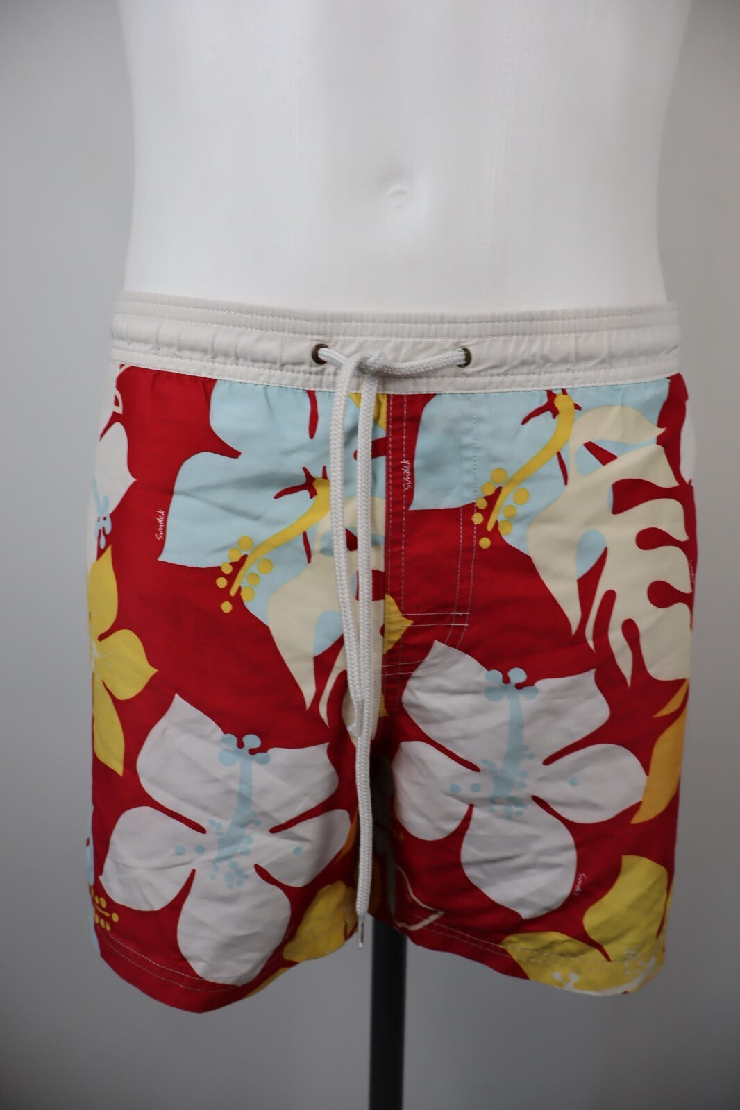 SUNDEK COSTUME PANTALONCINO MARE UOMO TG L MEN SWIMSUIT VINTAGE CASUAL