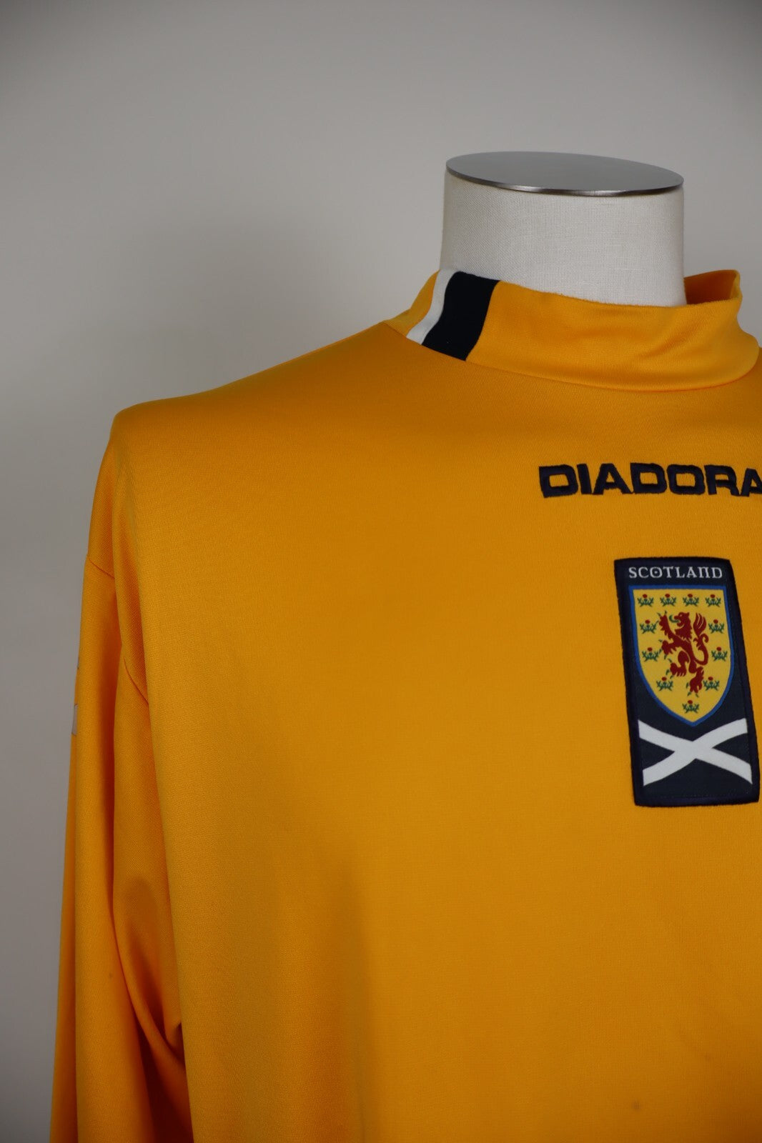 DIADORA SCOTLAND MAGLIA CALCIO UOMO Tg XL SOCCER MAN JERSEY VINTAGE SPORT SHIRT