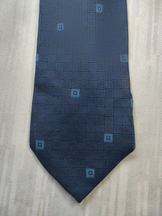 BYBLOS 100% SILK TIE SETA CRAVATTA NECKTIE MADE IN ITALY CLASSIC